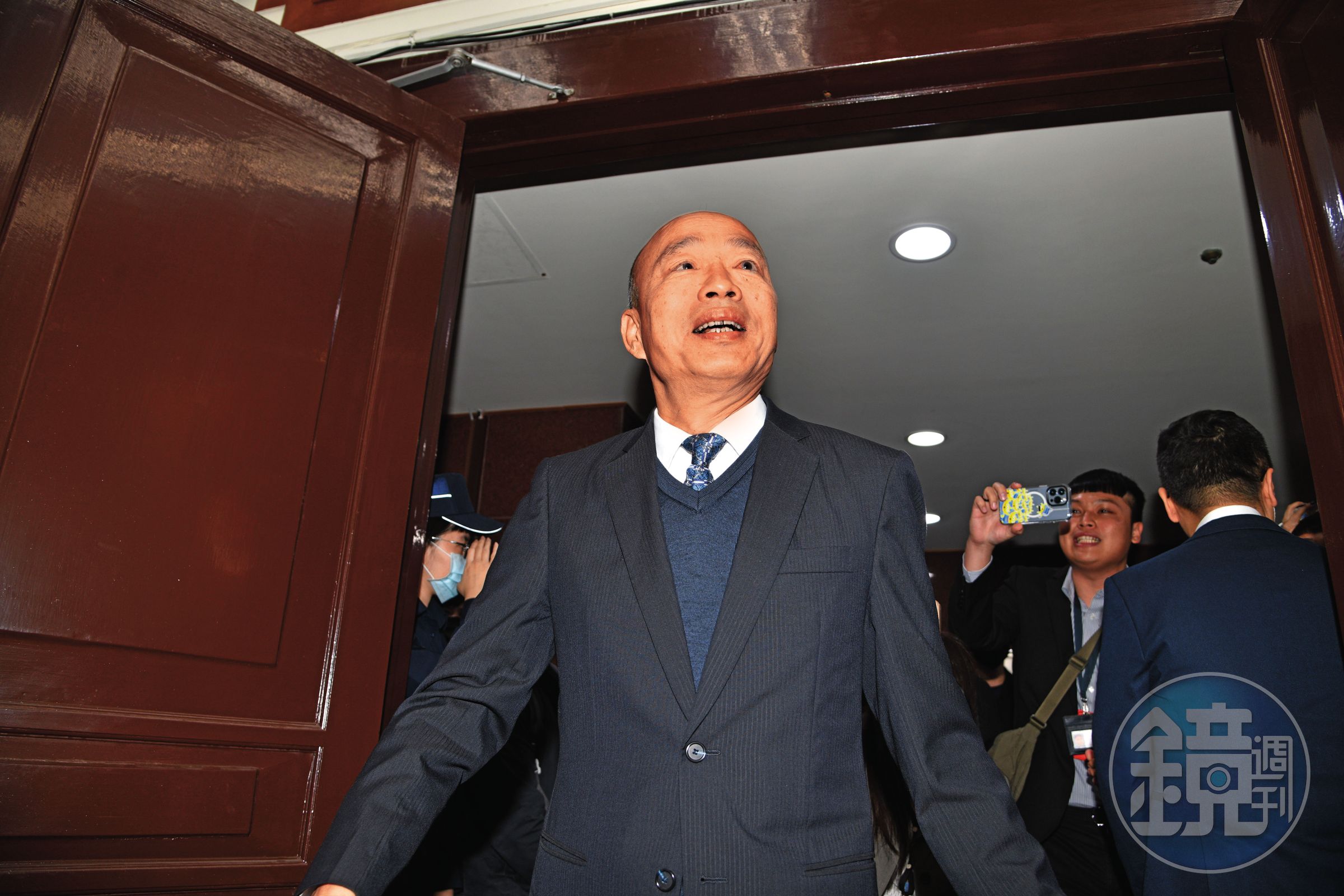 韓國瑜重返政壇當選立法院長後,聲量明顯壓制柯文哲。