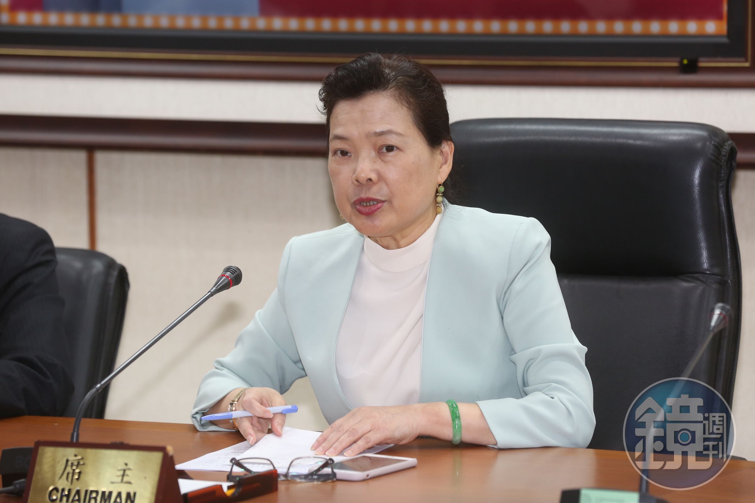 王美花表示，廠商協助華為蓋廠，若違法最高將處2,500萬元罰款。（資料照）