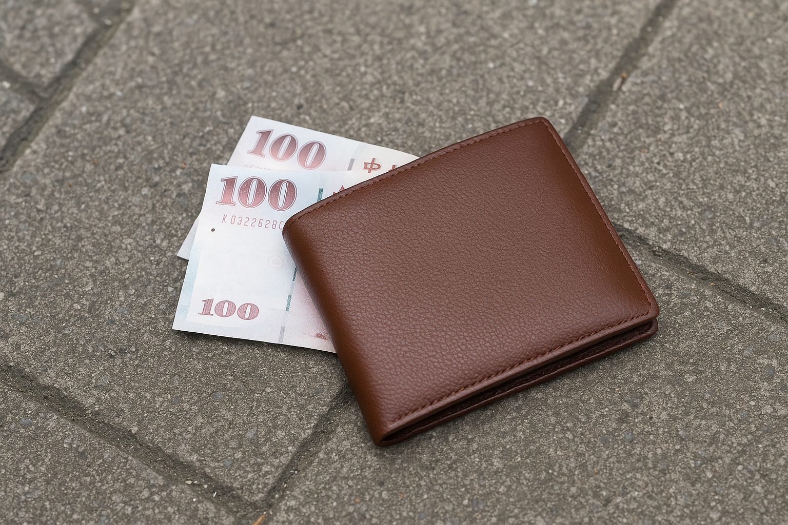 台灣人不會偷現金？民眾發現無人看顧的鈔票不會被拿走，反而是食物、安全帽還比較危險。（示意圖，ChatGPT生成）