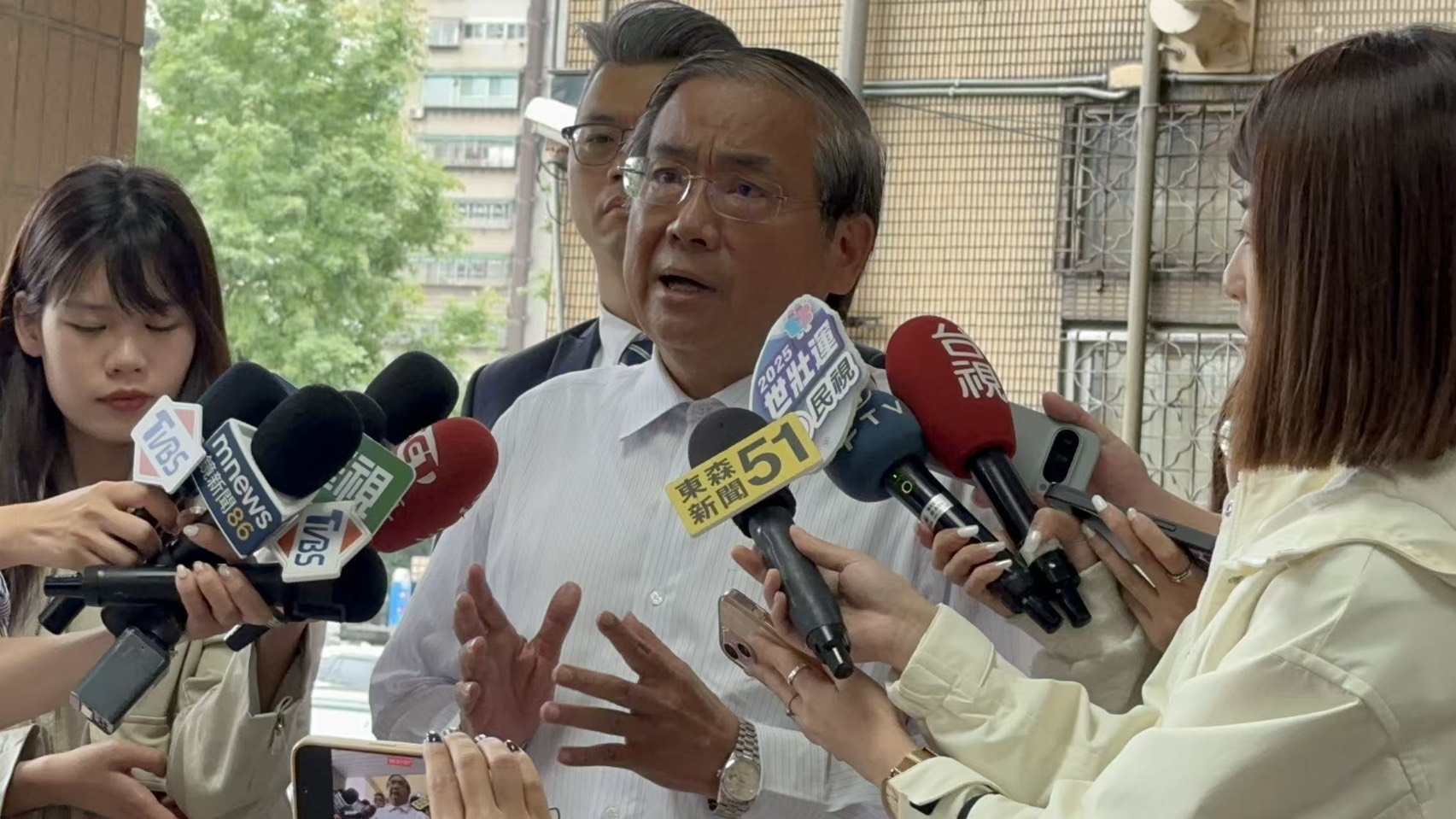 郭哲敏一審宣判11年8月,律師張慶宗表示收到判決書會立刻上訴。(翻攝畫面)