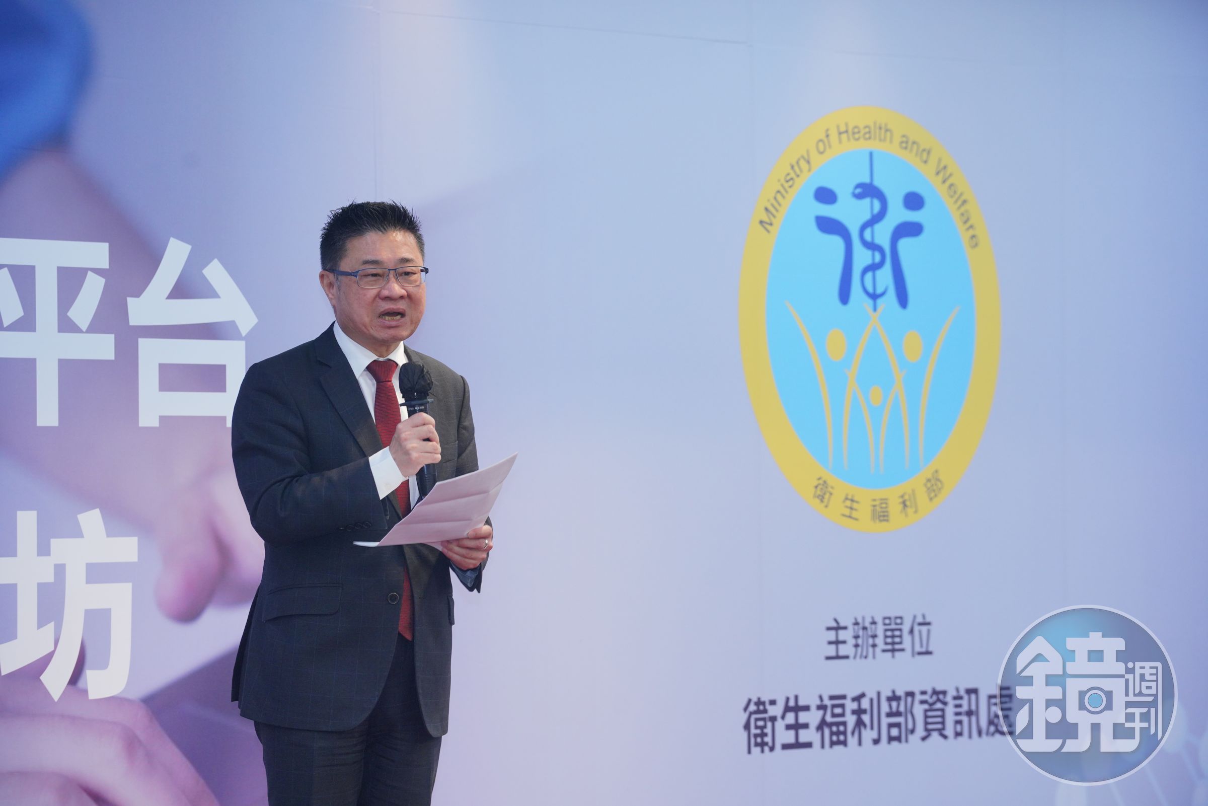 衛福部政次呂建德否認接棒部長,表示「部長的努力,大家有目共睹。」(本刊資料照)