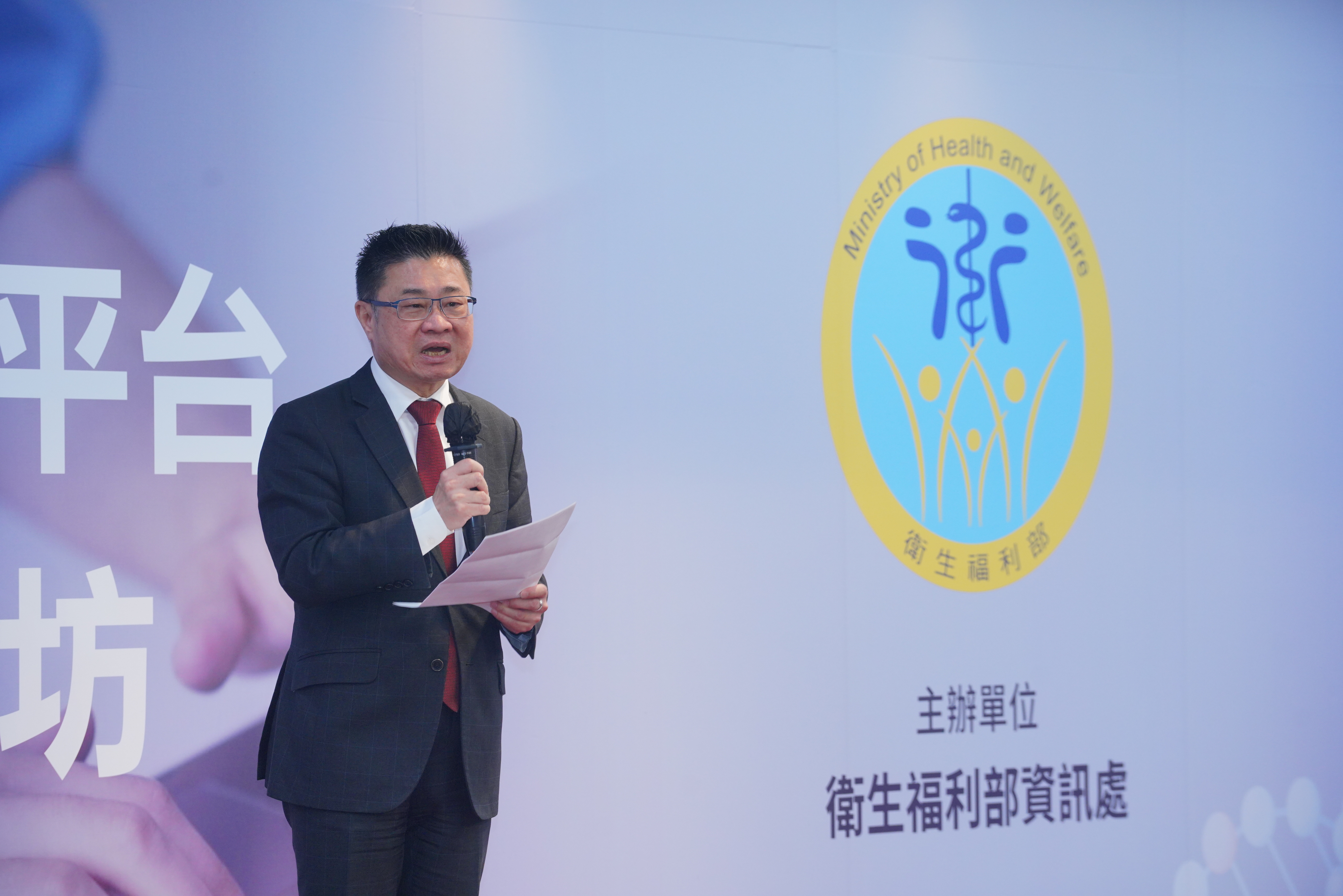 衛福部政次呂建德否認接棒部長，表示「部長的努力，大家有目共睹。」（本刊資料照）