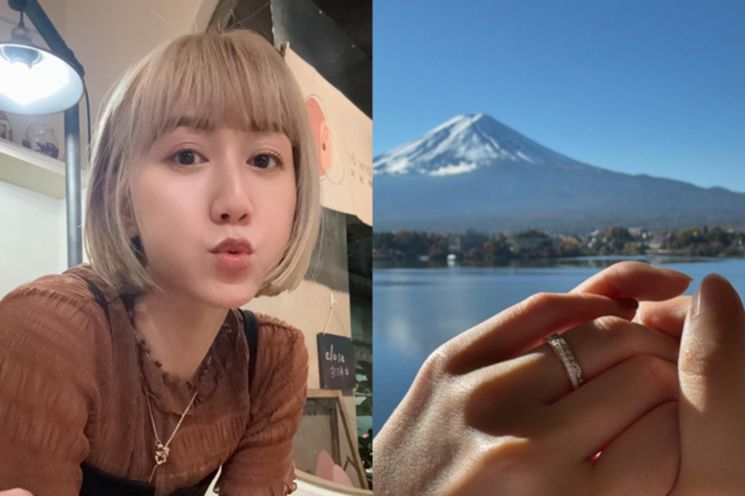 瑪麗與伴侶交往一年半決定攜手共度一生。（翻攝自瑪麗IG）