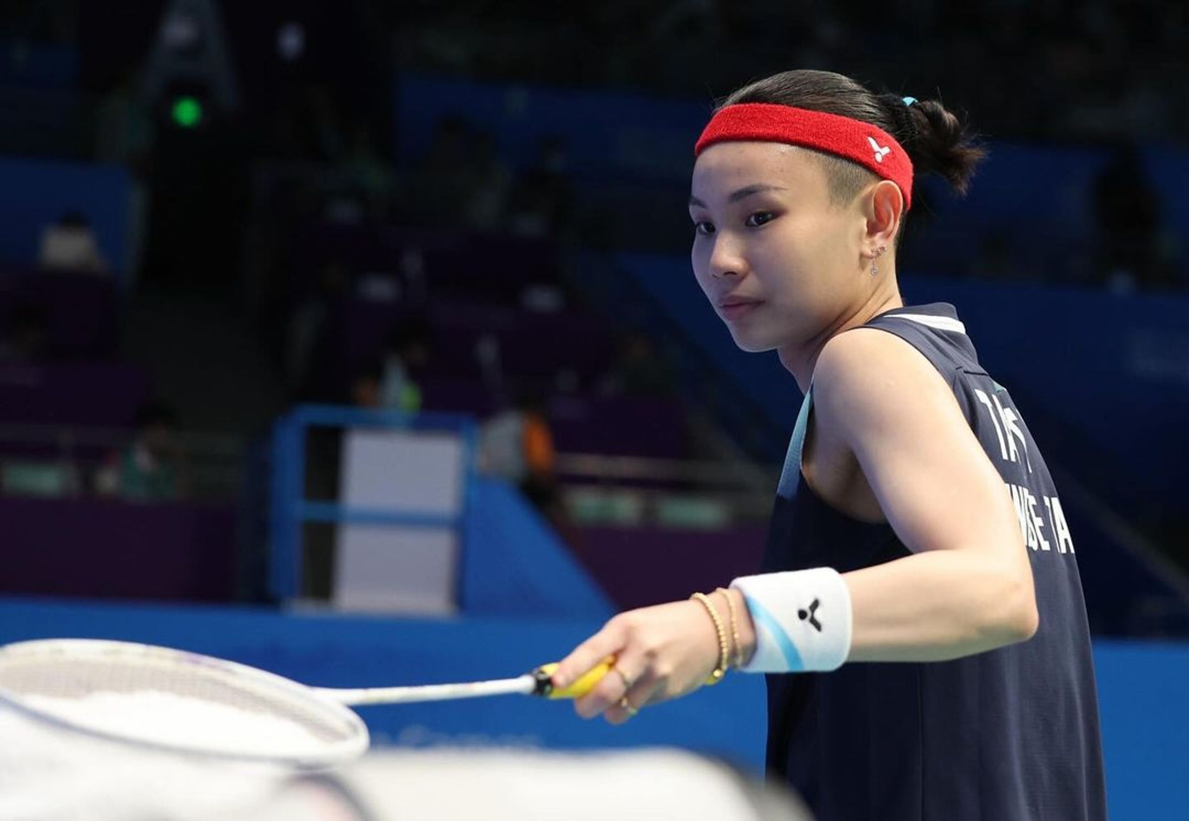 戴資穎對上日本小將水津愛美，全程只花了短短29分鐘，就以21比8、21比13直落二擊敗對手，順利晉級16強。（翻攝自戴資穎IG）