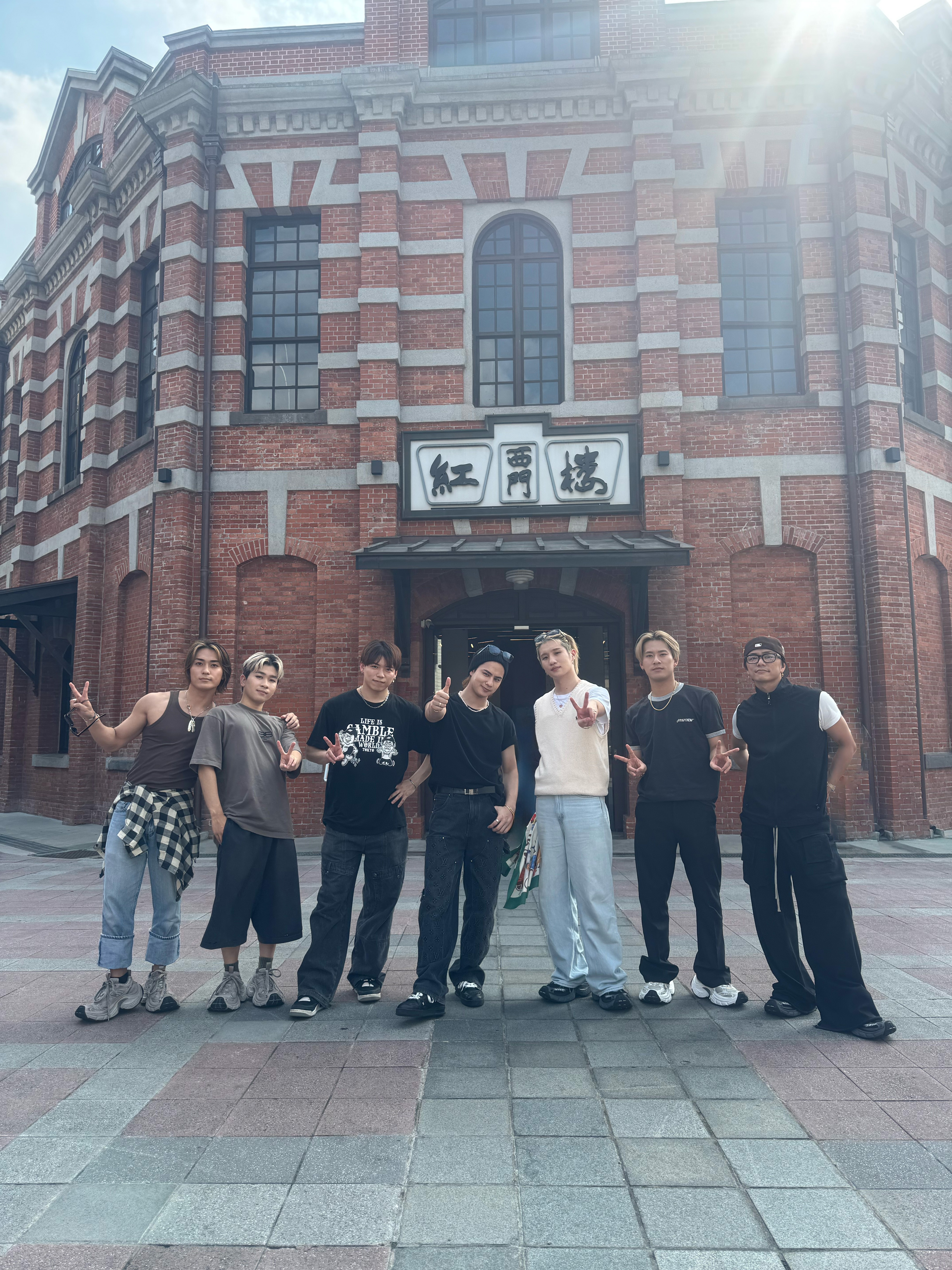 BALLISTIK BOYZ from EXILE TRIBE將於9月再度來台。(左到右:砂田將宏、奧田力也、加納嘉將、海沼流星、松井利樹、深堀未來、日髙龍太)