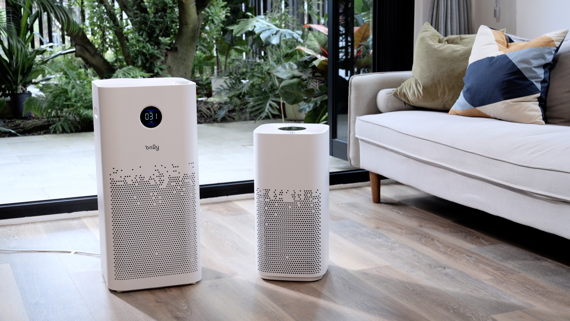 only極速滅菌空氣清淨機每小時潔淨空氣3至15次，為大坪數適用，小空間能更高效！