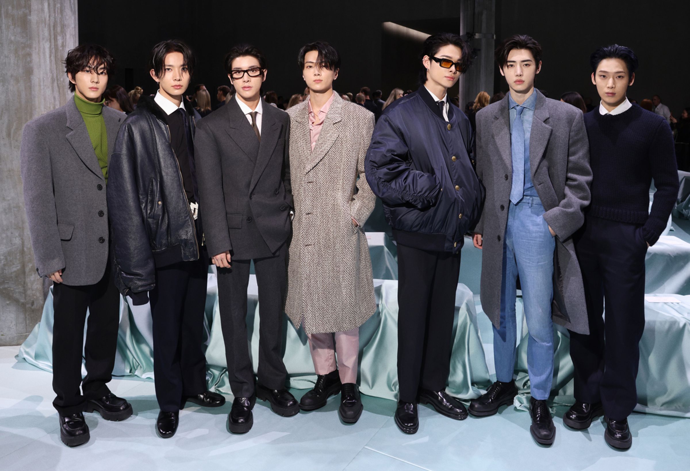 ENHYPEN 作為 Prada 全球品牌大使,將親臨台北微風南山專門店開幕。(Prada提供)