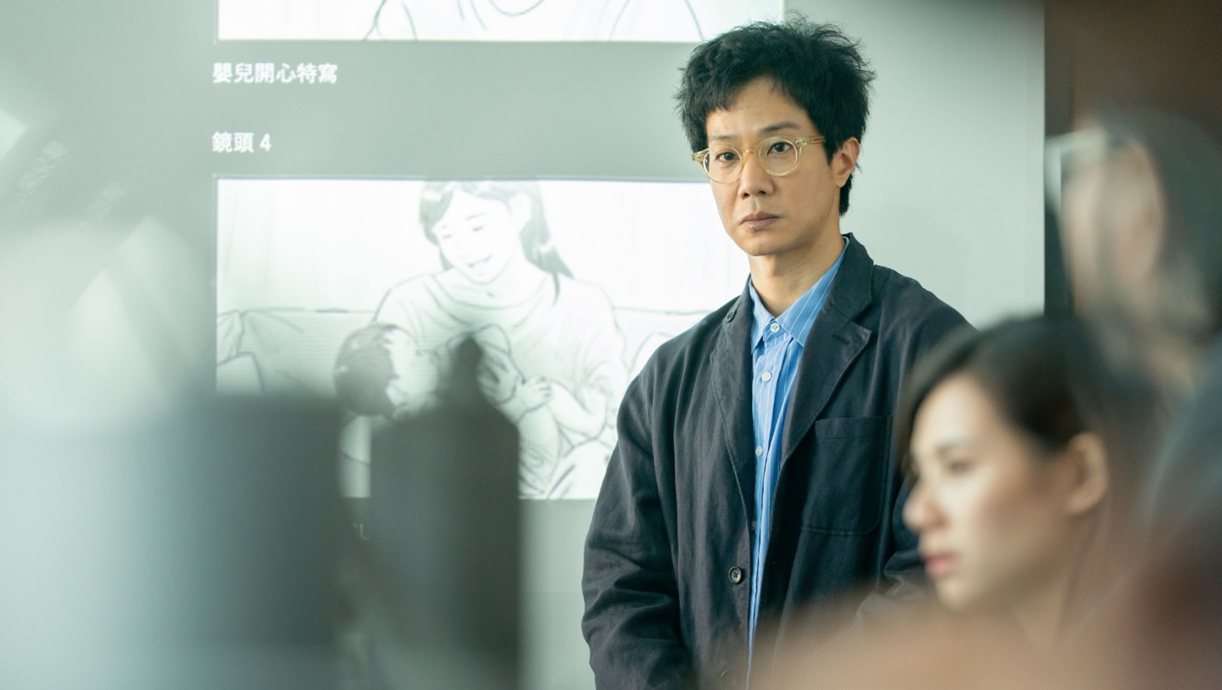 薛仕凌飾演在愛情與責任間掙扎的創作者。（台北電影節提供）