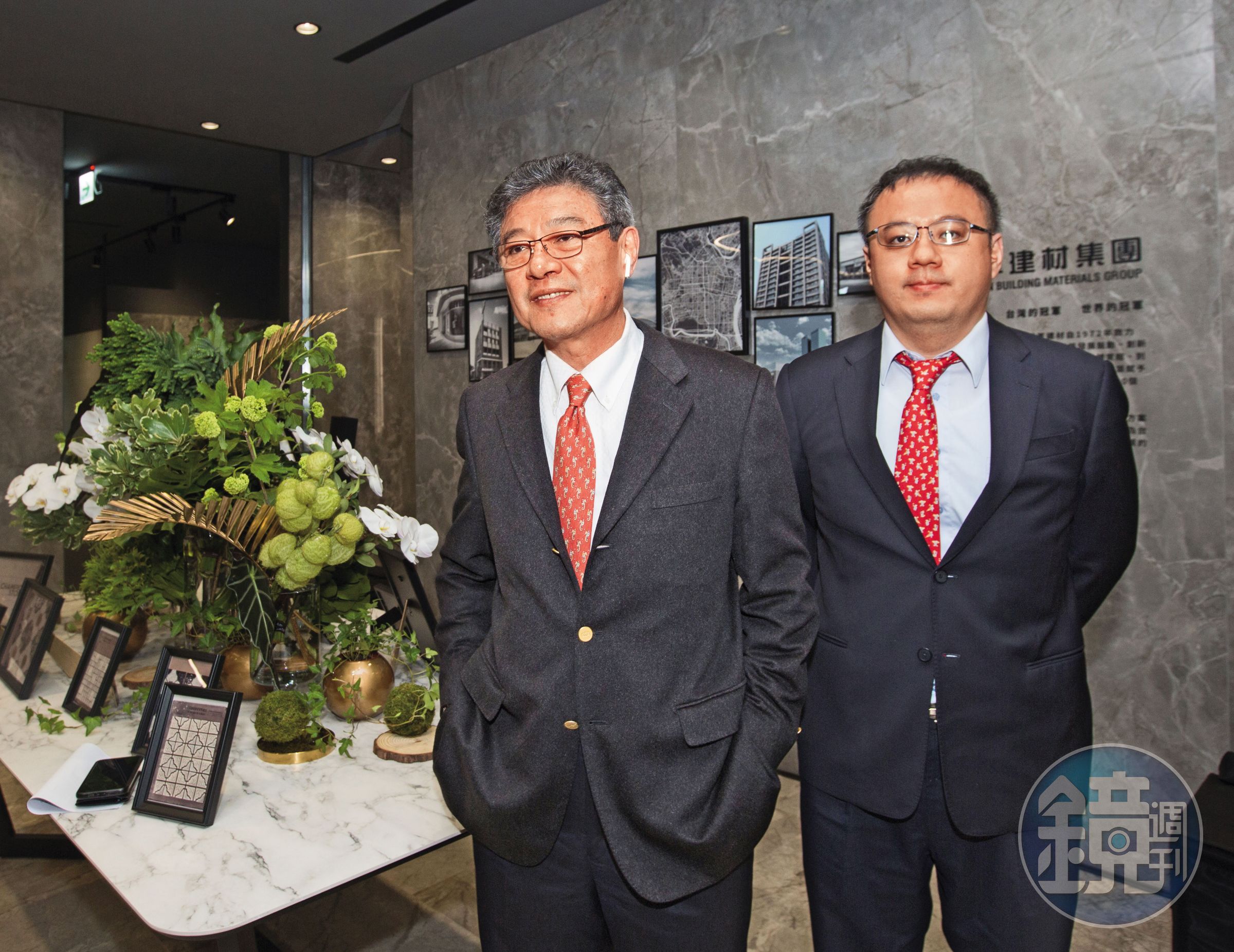 冠軍目前是父子檔經營，董事長林榮德（左）與總經理林祐宇（右）。