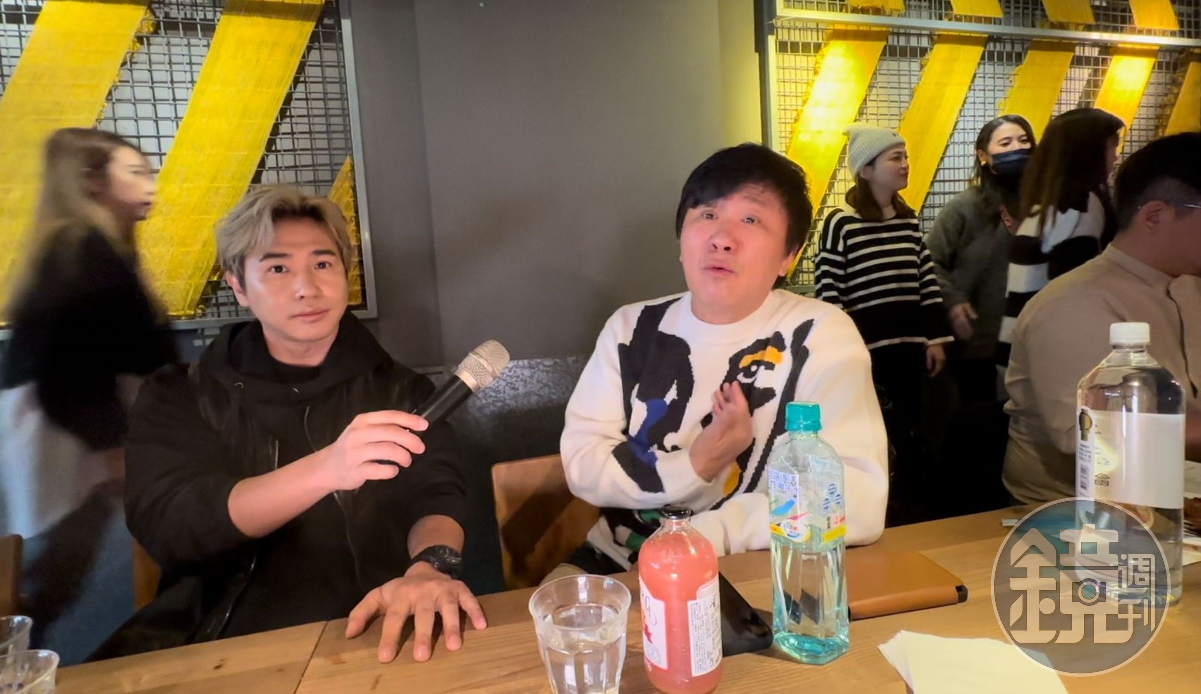 胡瓜帶子弟兵歐弟出席媒體餐敘,受訪時鬆口曝露辛龍近況。