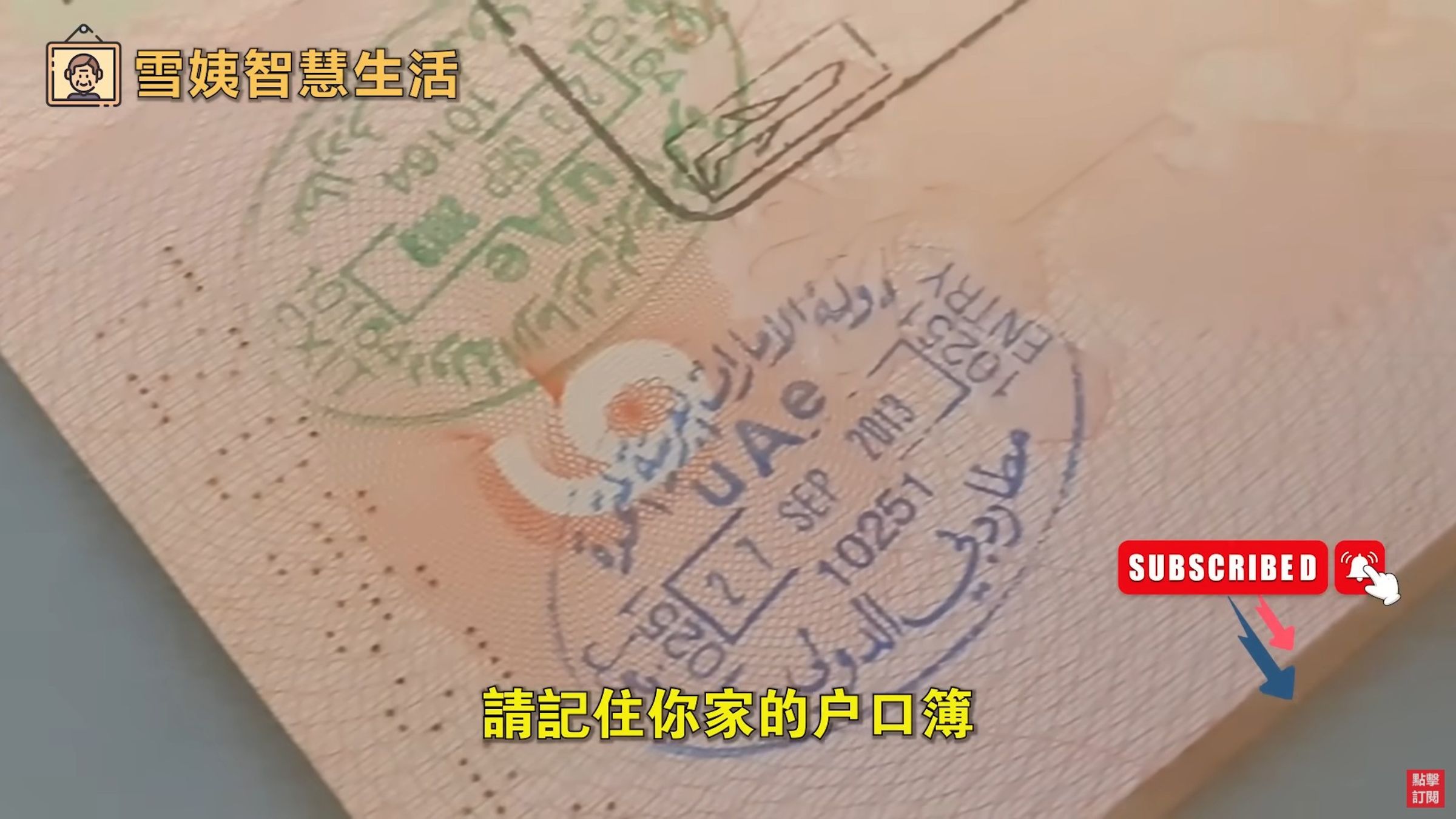 YT頻道「雪姨智慧生活」假借內政部名義散布假訊息。（翻攝YT頻道「雪姨智慧生活」）