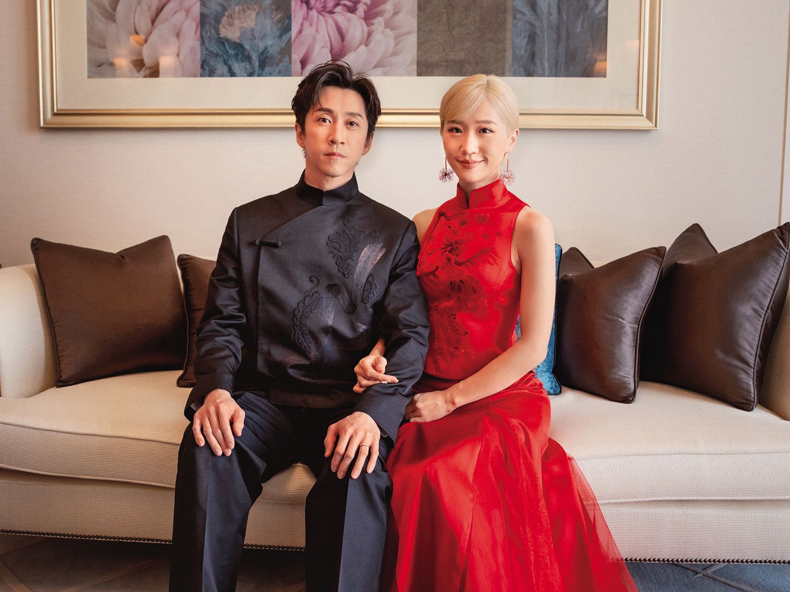 陳漢典與Lulu多年來以搭檔形象合作，最終修成正果宣布結婚，跌破眾人眼鏡。（品牌提供）