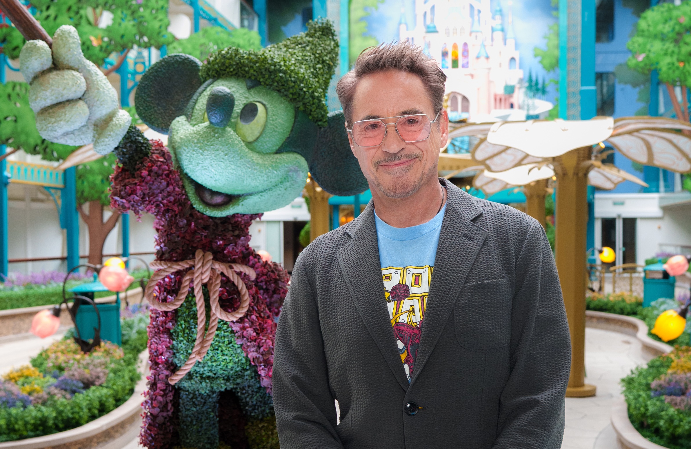 小勞勃道尼擔任「迪士尼探險號」的教父。（迪士尼提供）
