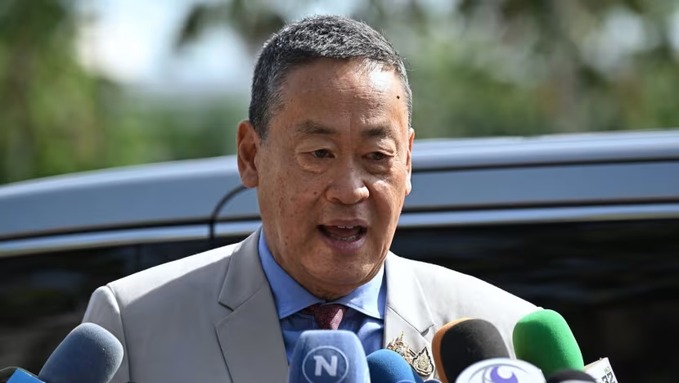 泰國總理被解職！任命貪汙犯當官員，憲法法庭裁定違憲。（翻自X平台）