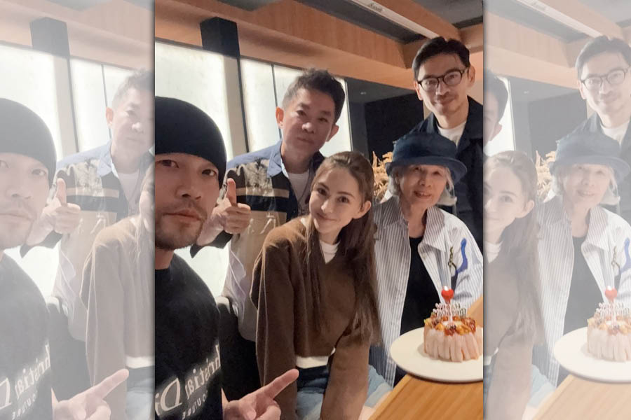 周杰倫與老婆昆凌一起為周媽媽葉惠美慶生。（圖／翻攝自周杰倫IG)