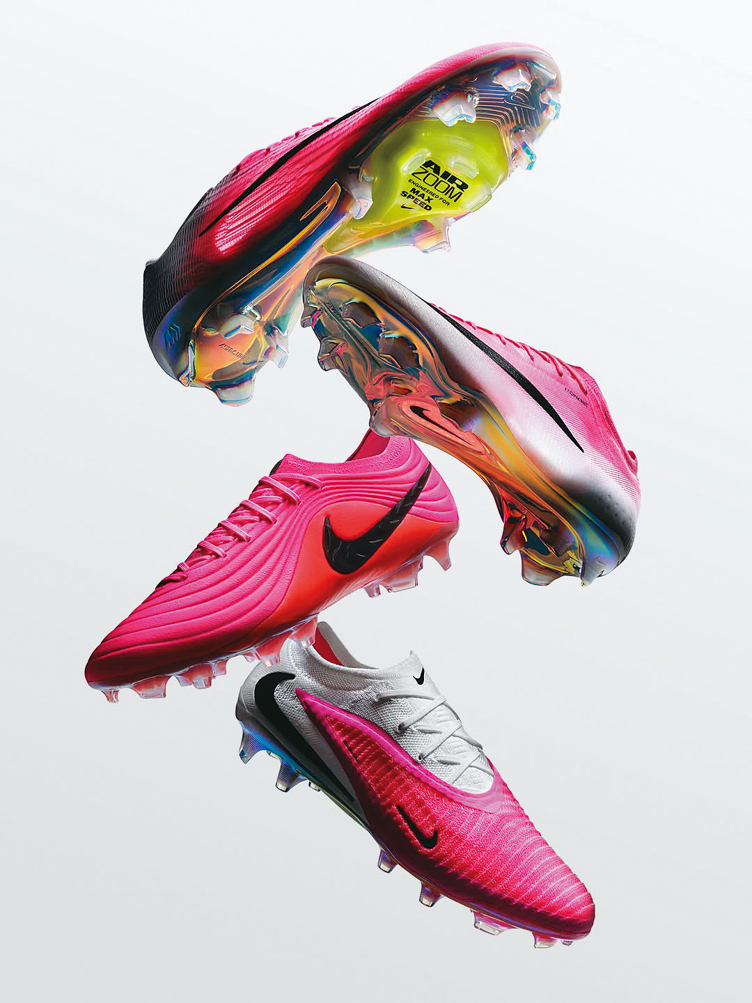 十足騷包的Breakout Pack系列,最貴一雙上看萬元。(翻攝自nikefootball IG)