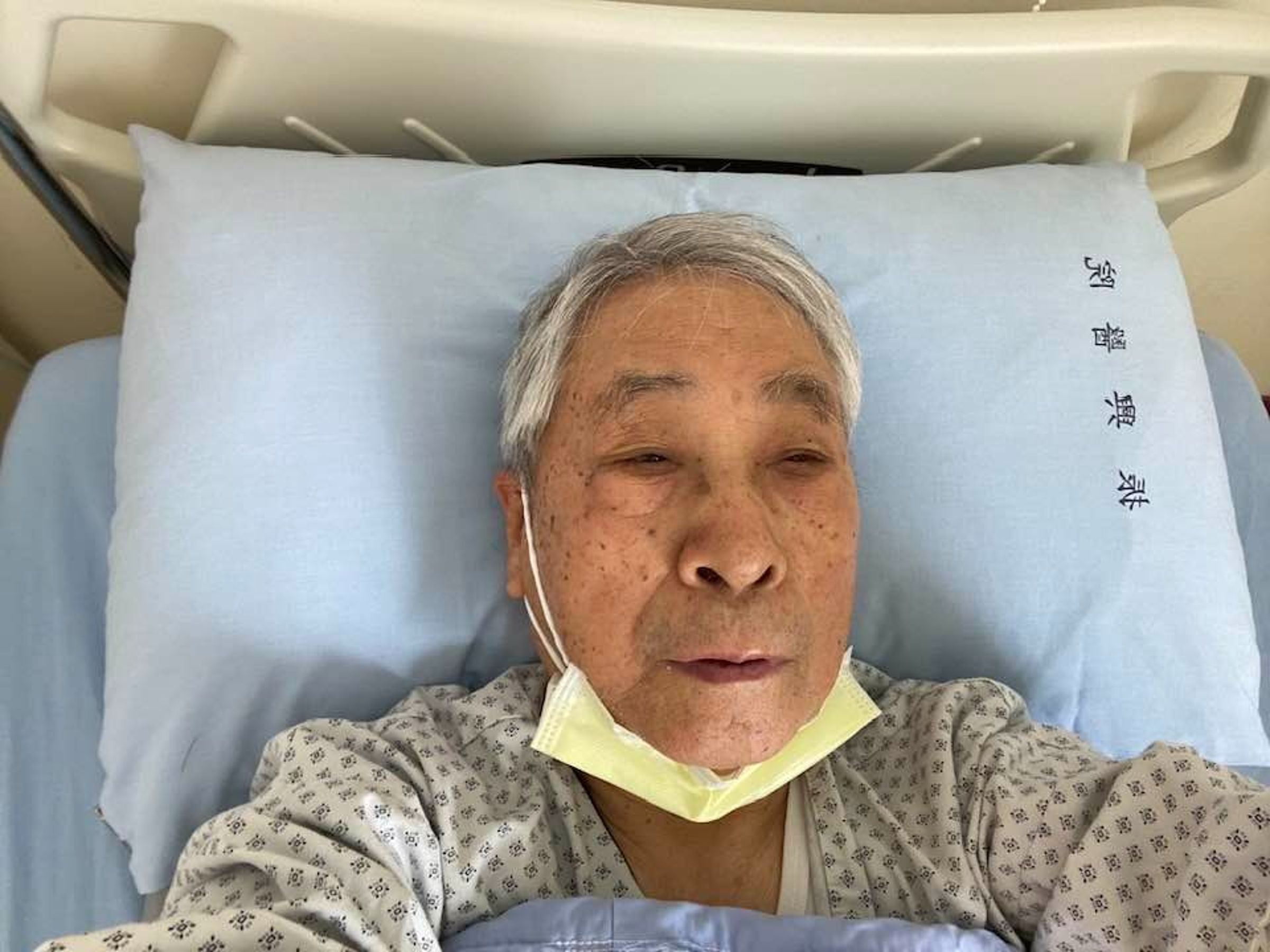 李富城因尿道發炎19日住院檢查,今日發文報平安。(翻攝自李富城臉書)