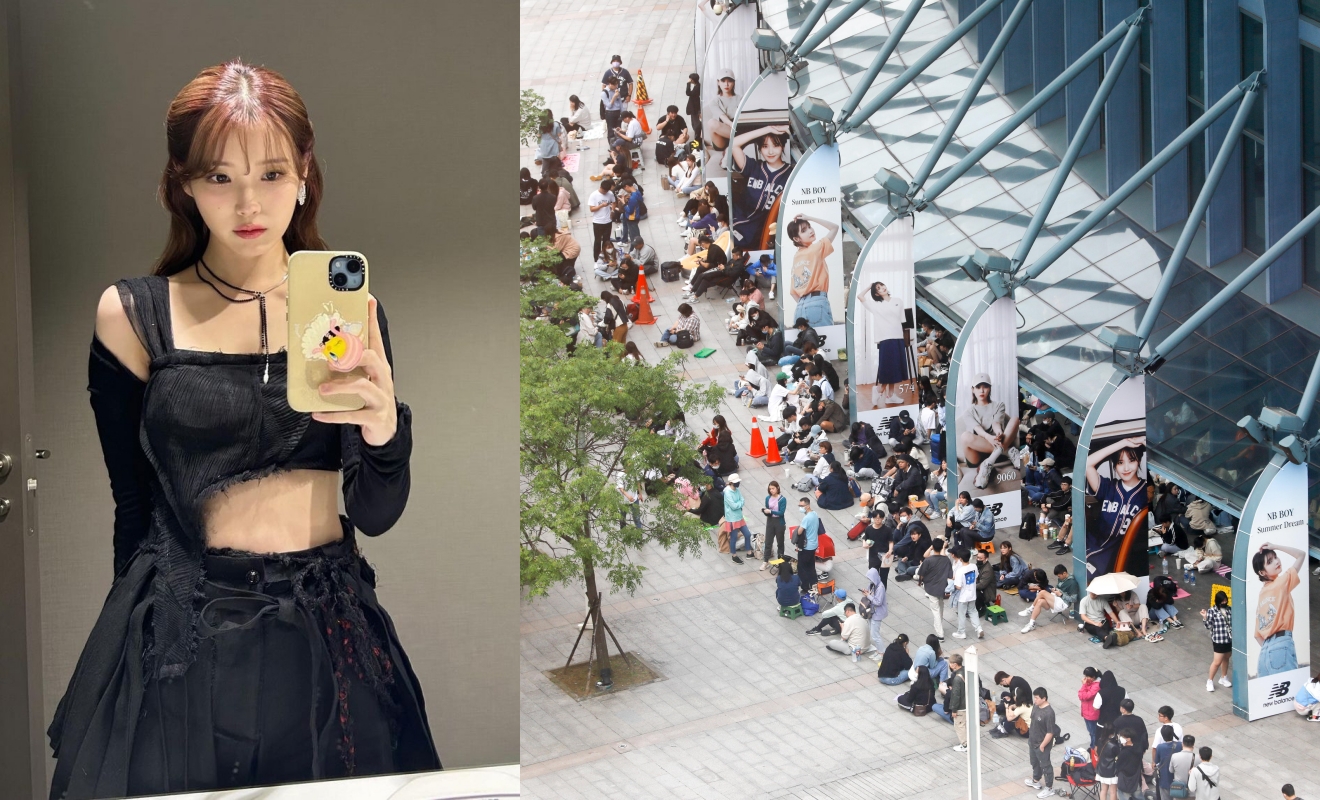 IU今（6日）晚上將在台北小巨蛋開唱，不僅門票賣光光，周邊也賣光光。（左翻攝IU IG）