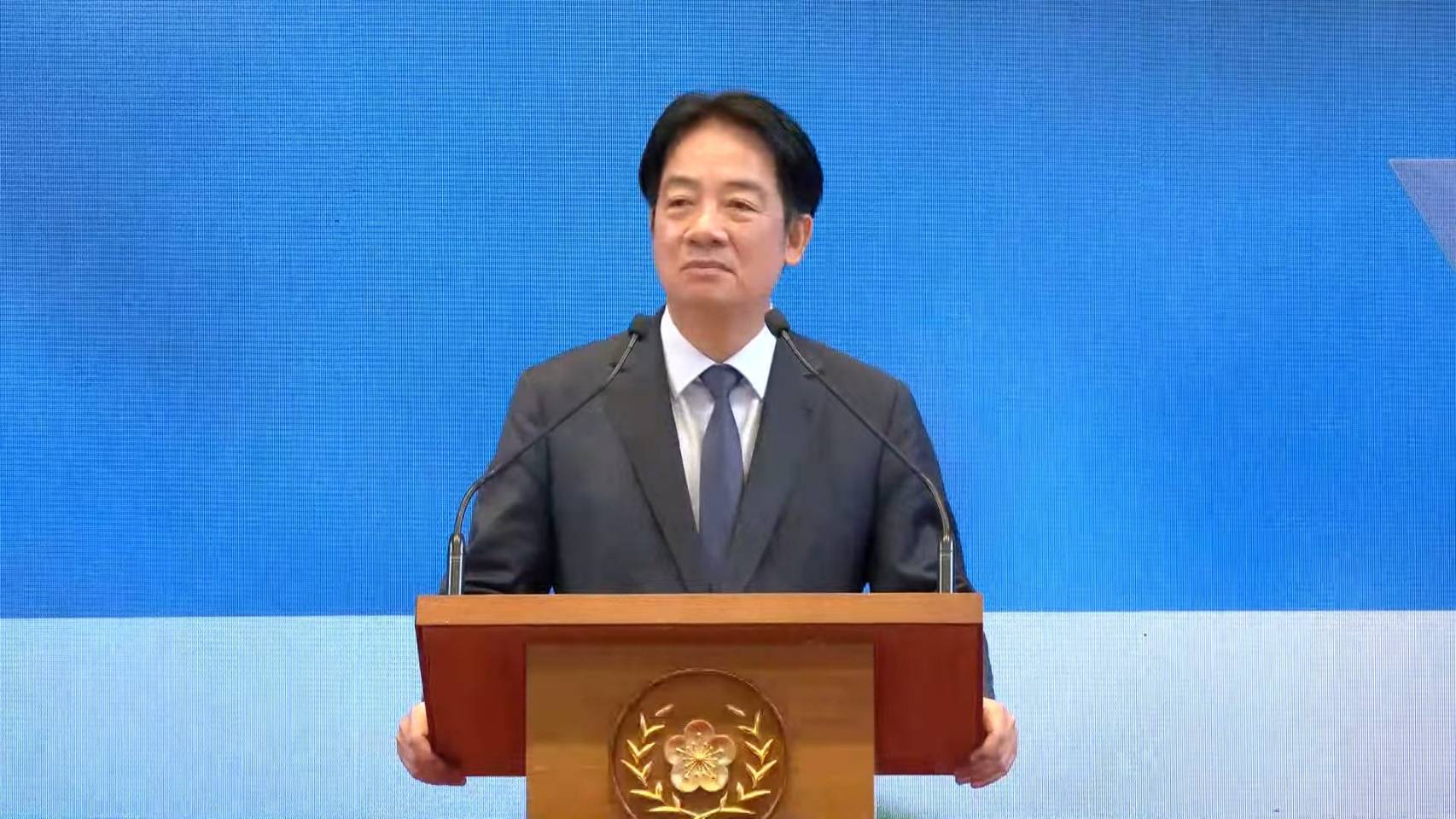 總統府召開「因應台美簽署貿易協議新局 國安高層會議會後記者會」。（鏡新聞提供）