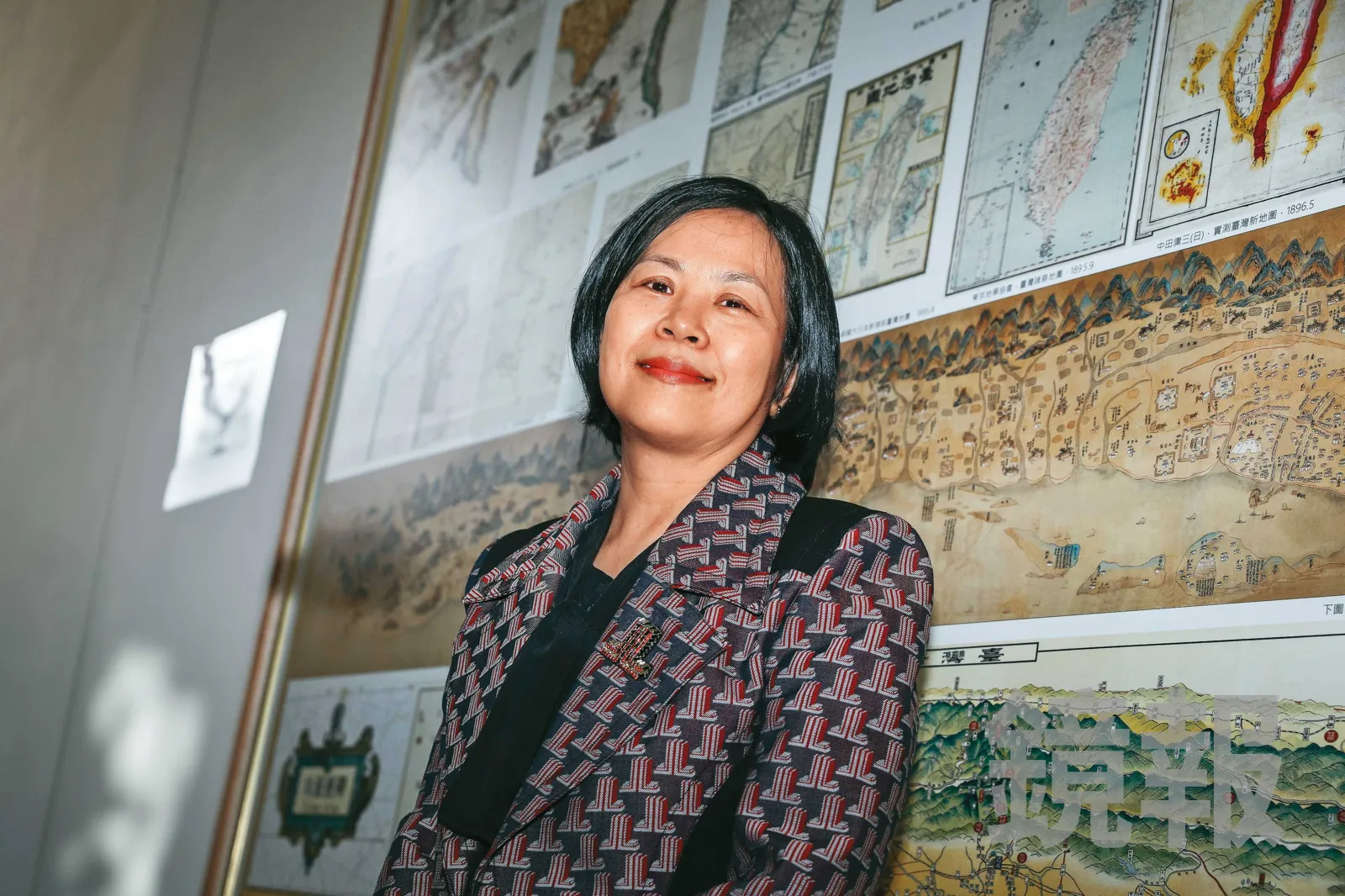 陳智菡恐無緣立委，李貞秀笑喊，「不是妳的機關算盡也要不到啊」。（鏡報鄒保祥）