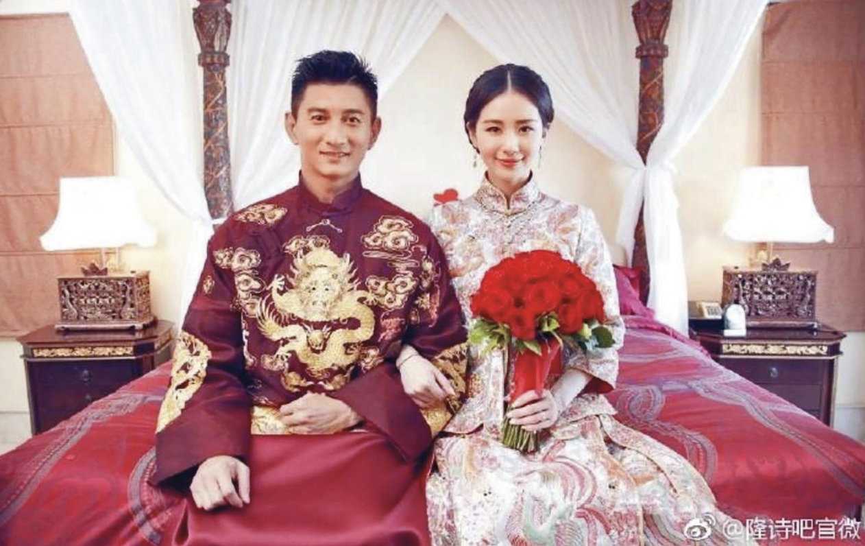 吳奇隆和劉詩詩離婚謠言滿天飛，但雙方都未出面闢謠。（翻攝自微博）