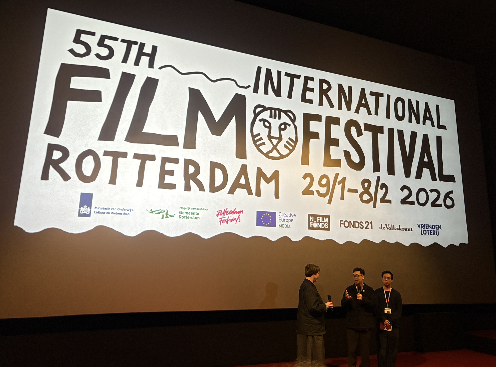 《書店裡的影像詩：停駐與穿越》鹿特丹國際影展歐洲首映觀眾反應熱烈。 （夢田影像提供）
