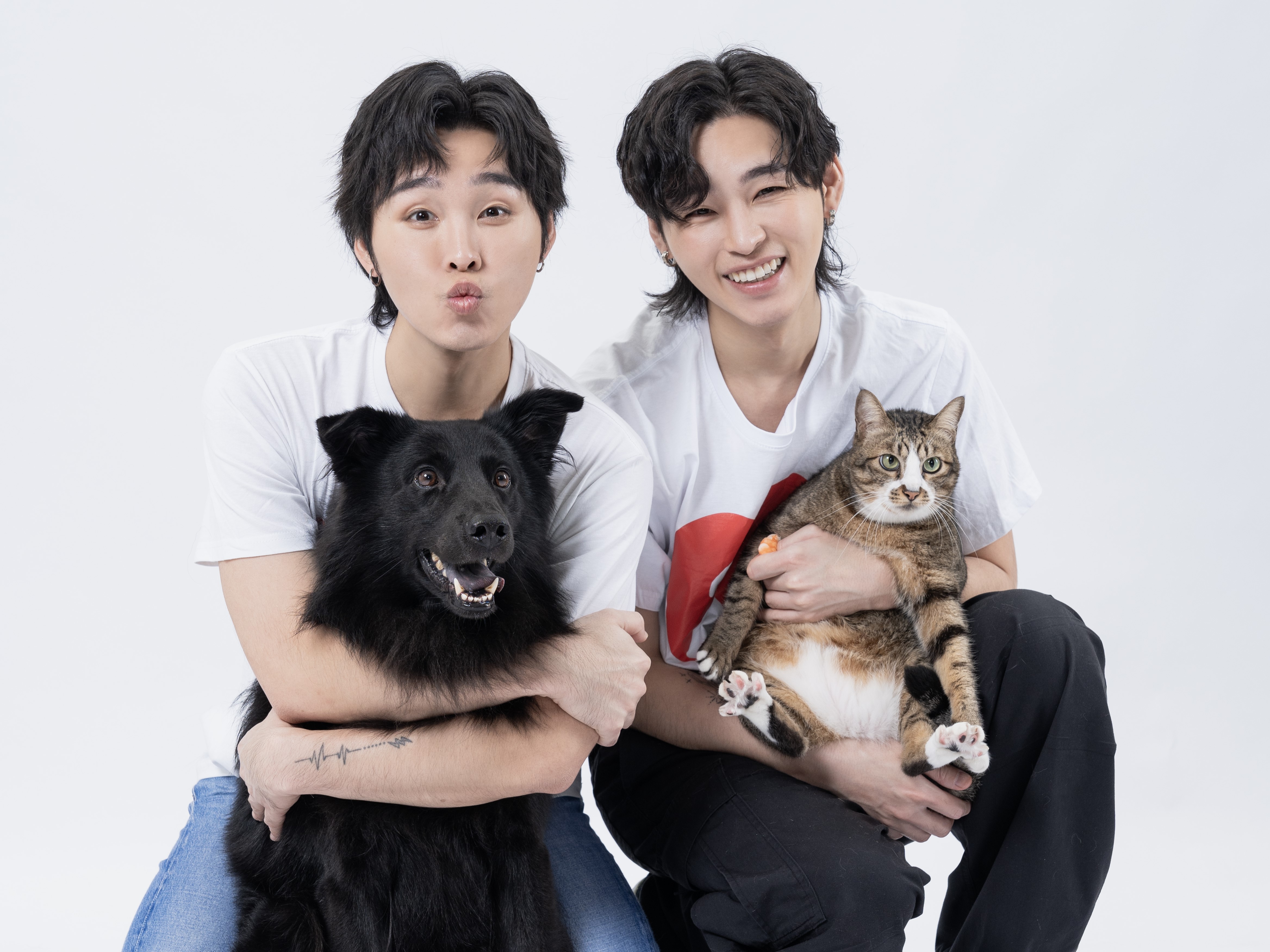 基金會年度公益代言人展榮展瑞將來到《2025 南港寵物展》現場與大家見面（財團法人流浪動物之家基金會提供）