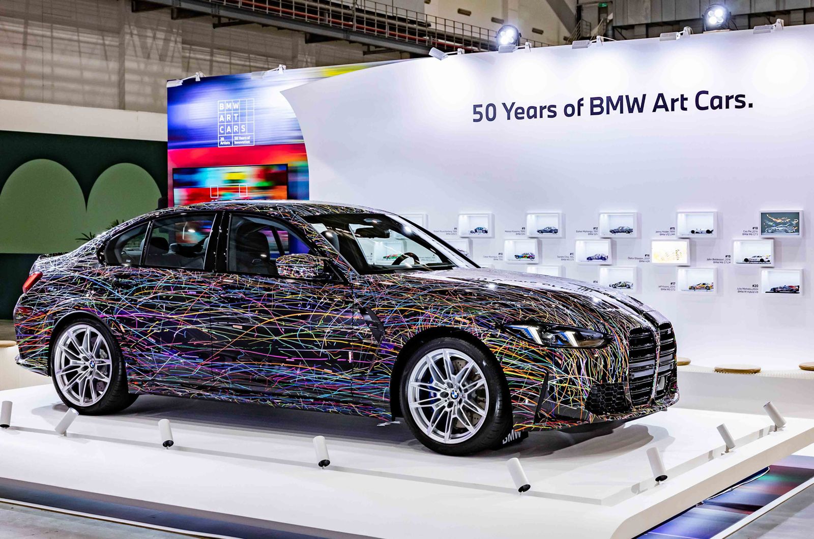 鏡車焦點／台灣限定款BMW Art Car登場：這台M3裡面有山路和夕陽！