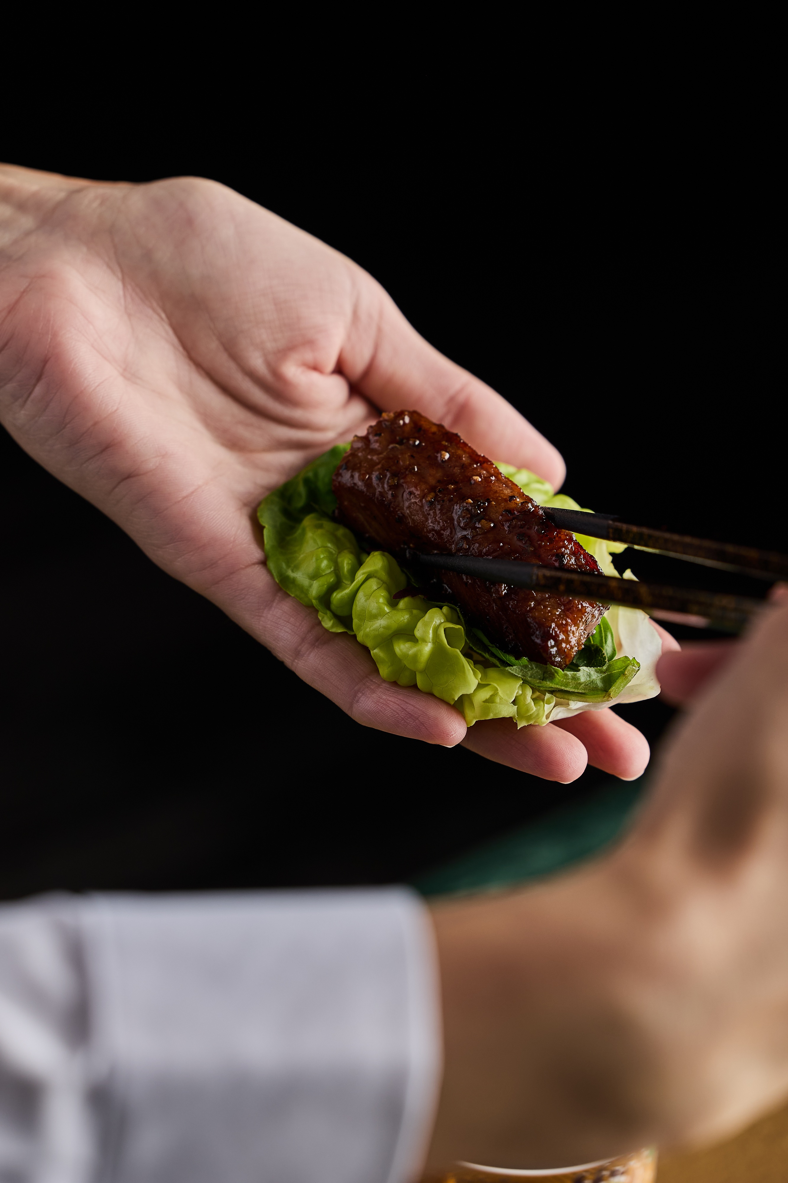 和牛與不同食材同吃，便會激發完全不同的風味。（aMaze心宴提供）