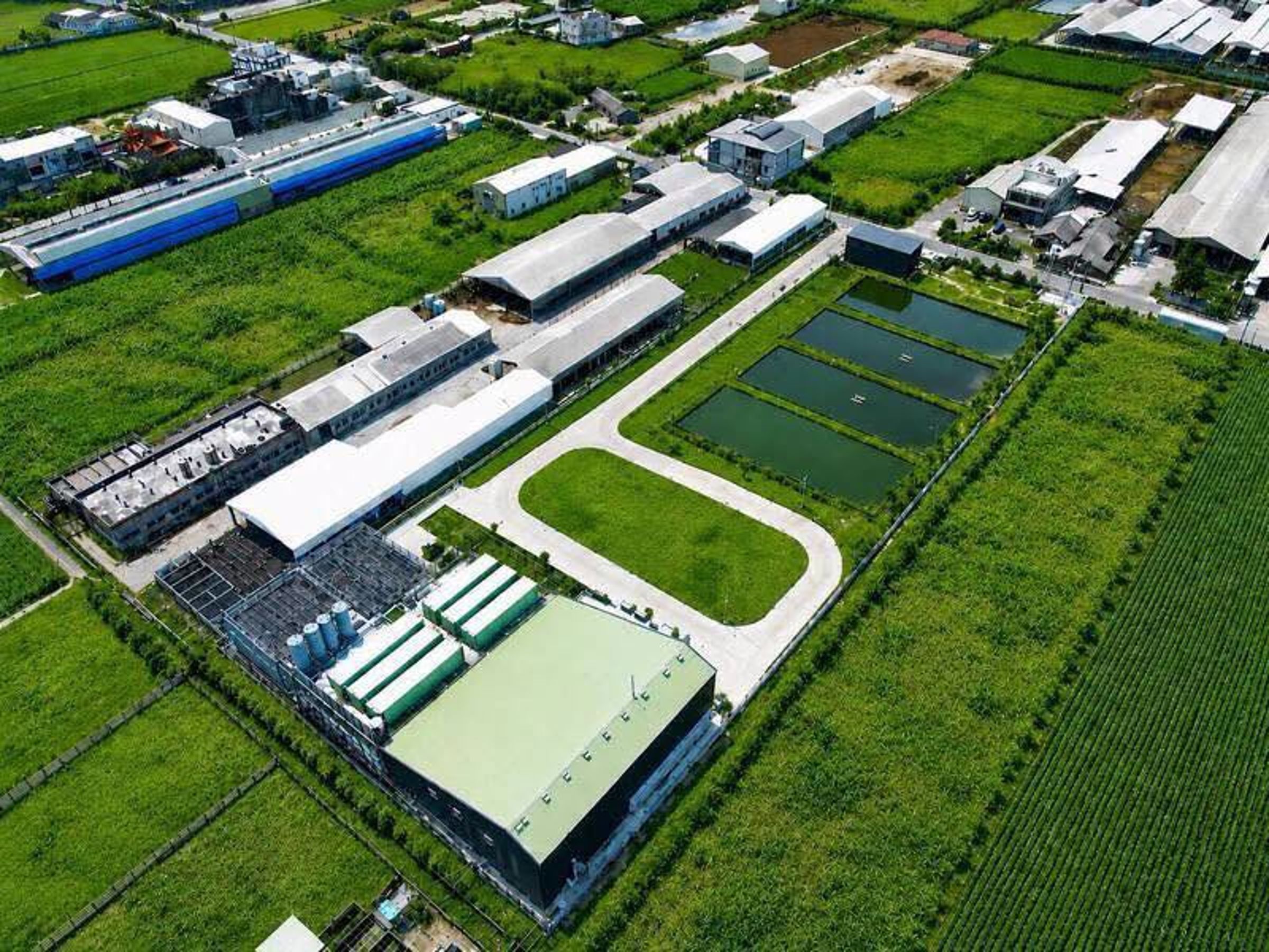 福寶生質能資源化處理中心已於今年6月啟用。圖/濎天環能股份有限公司