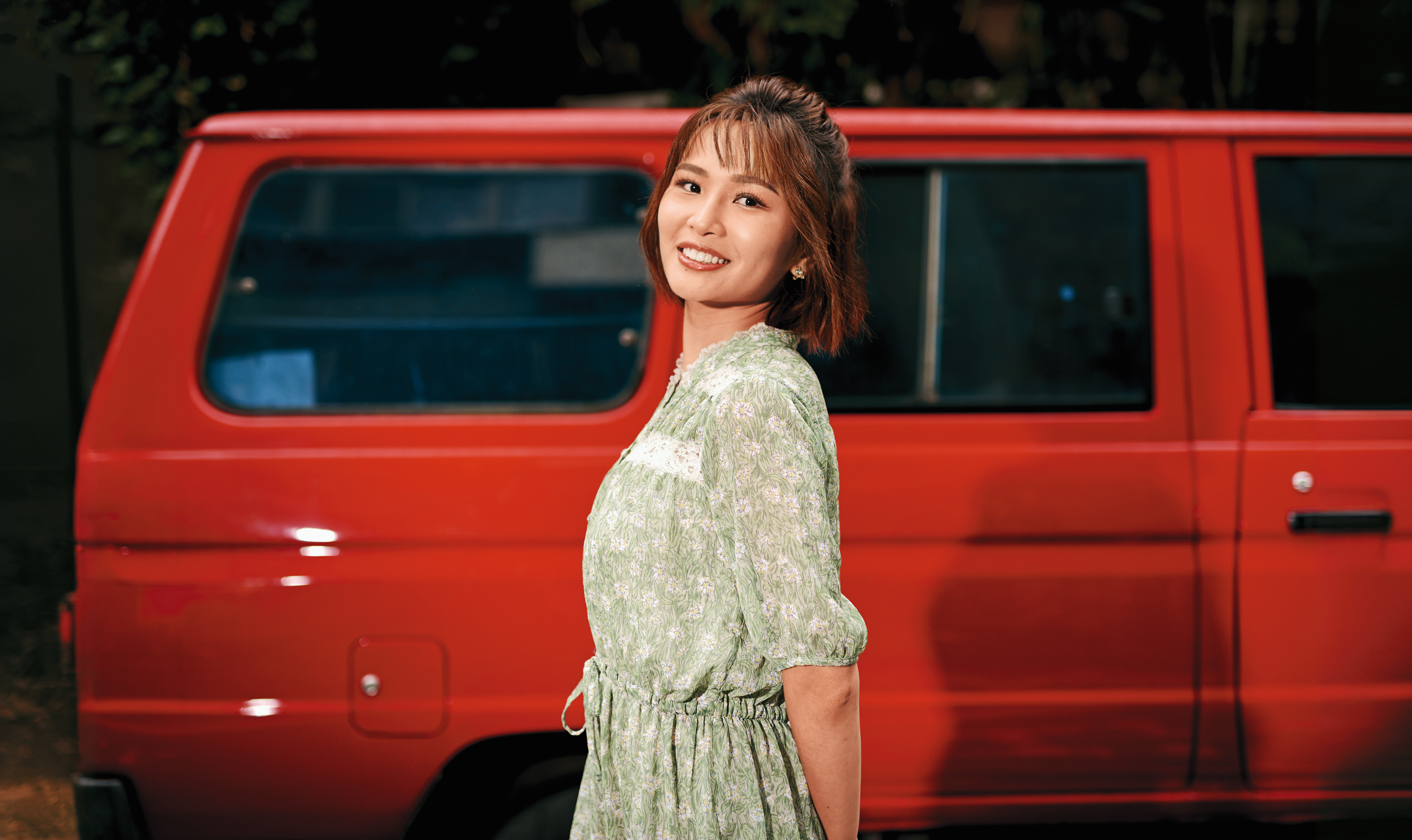李語潼喜歡表演，對於能挑戰跟自己個性完全不同的角色，她十分開心也很期待。