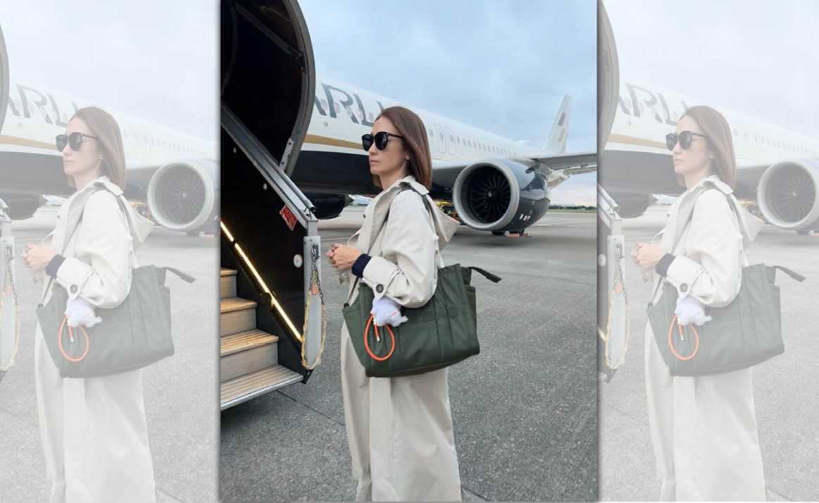 潘慧如宣布寵物旅館停業後隔天立刻飛離台灣。（球狀星團提供）