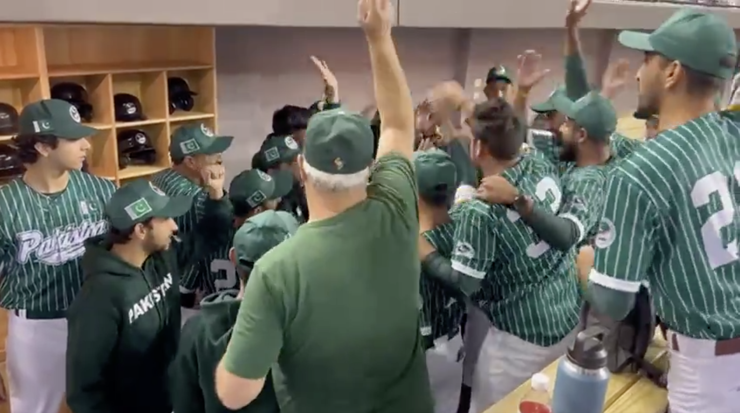 巴基斯坦來台參加亞錦賽，國內並沒有轉播。（翻攝自X@pakbaseball）