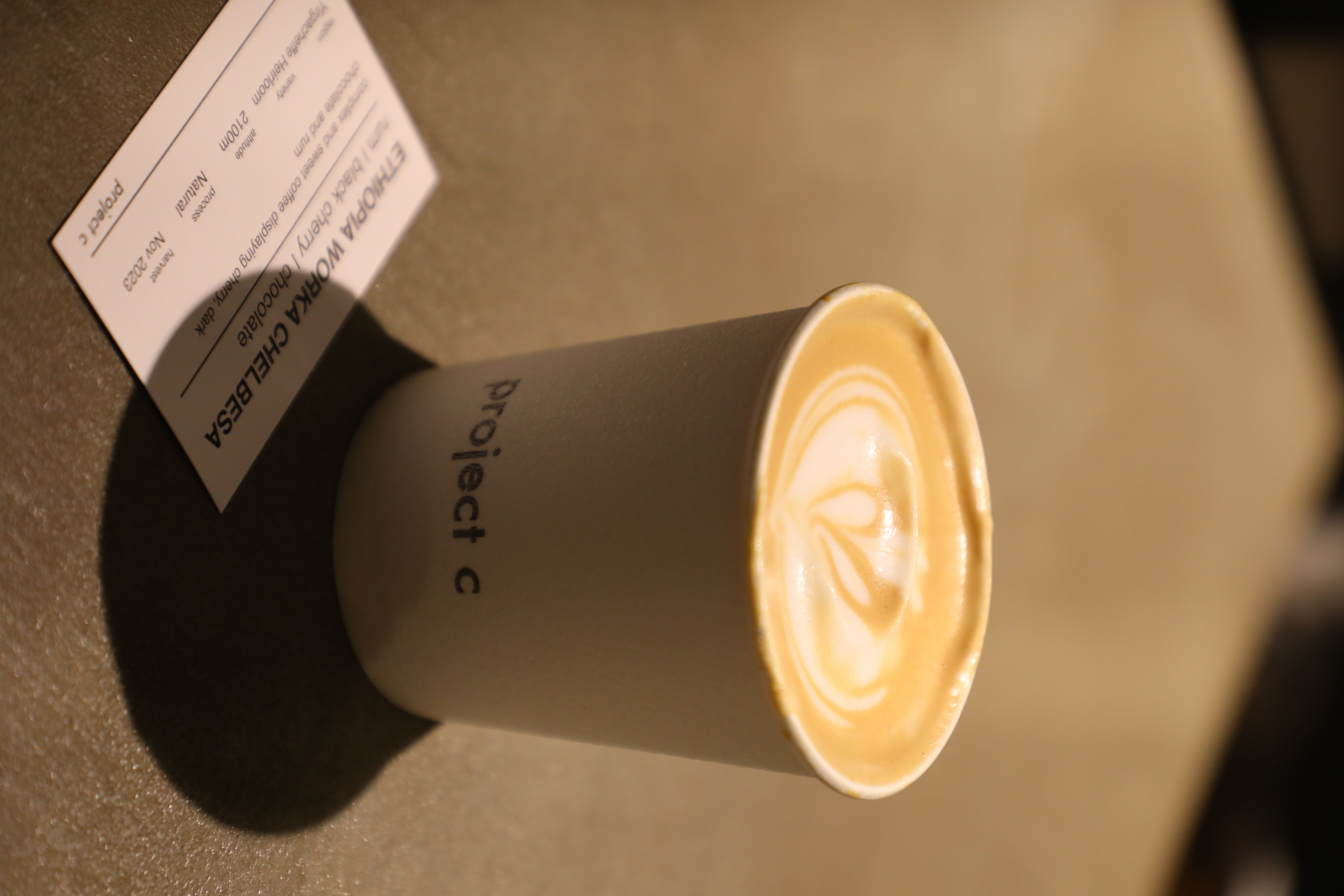 私心推薦熱拿鐵「Milk Coffee Latte」，使用來自衣索比亞的日曬處理Ethiopia Worka Chelbesa。（港幣40元／杯）