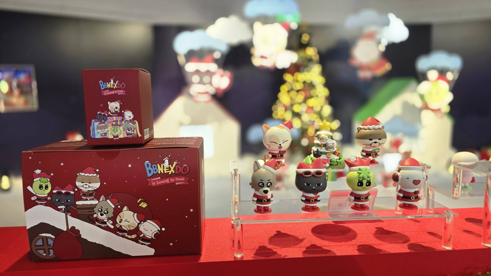 BOYNEXTDOOR 快閃店將在北流開到月底,滿滿聖誕元素可愛到不行。