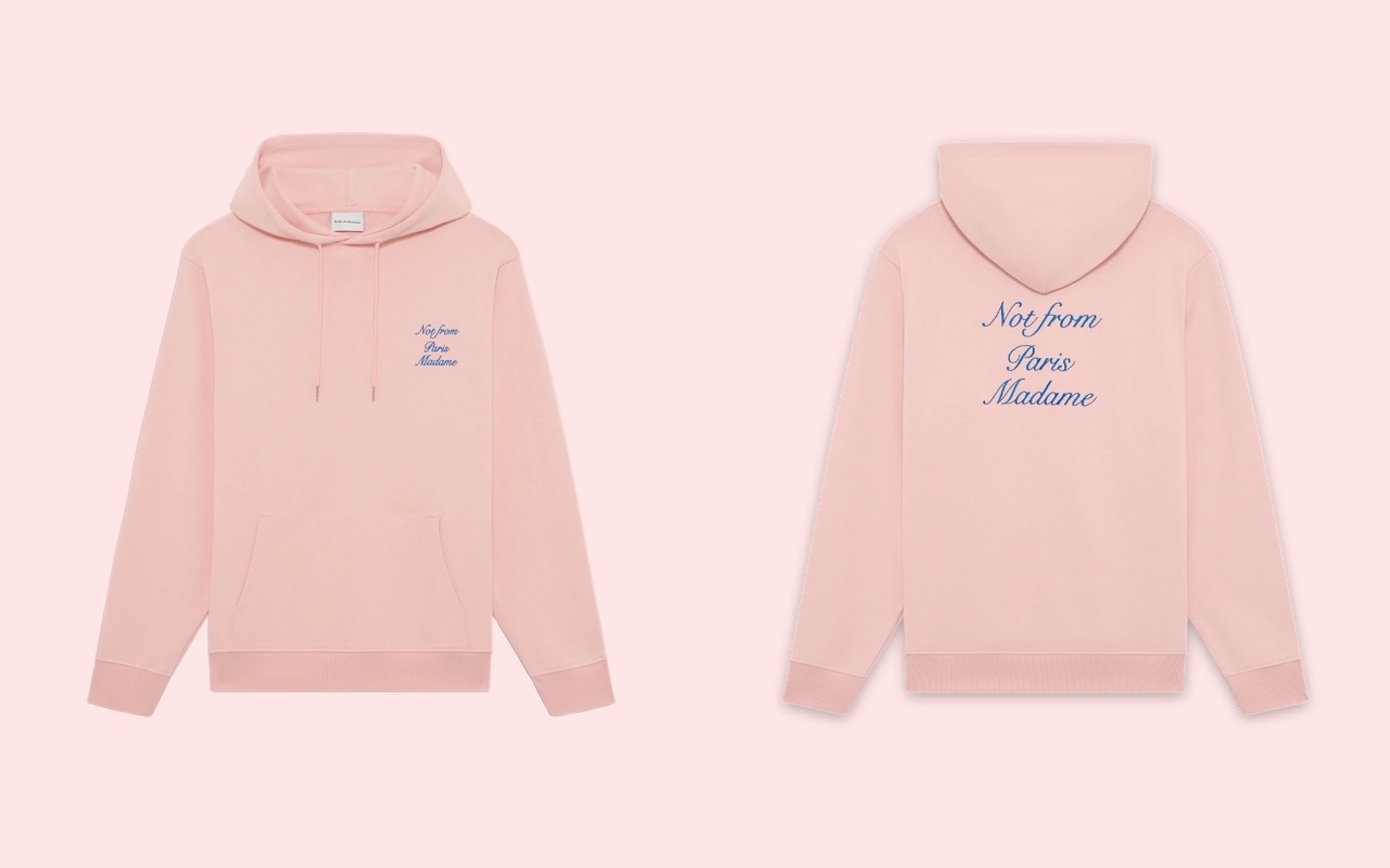「Not From Paris Madame」slogan連帽衛衣。NT$9,680(ARTIFACTS提供)