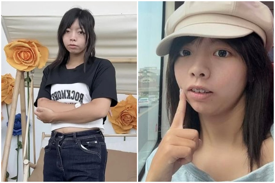 台中網紅婉晴（本名范婉晴）因無厘頭風格與獨特談吐爆紅，在IG上擁有4.5萬名粉絲追捧，爭議也被起底。（翻攝自婉晴IG）