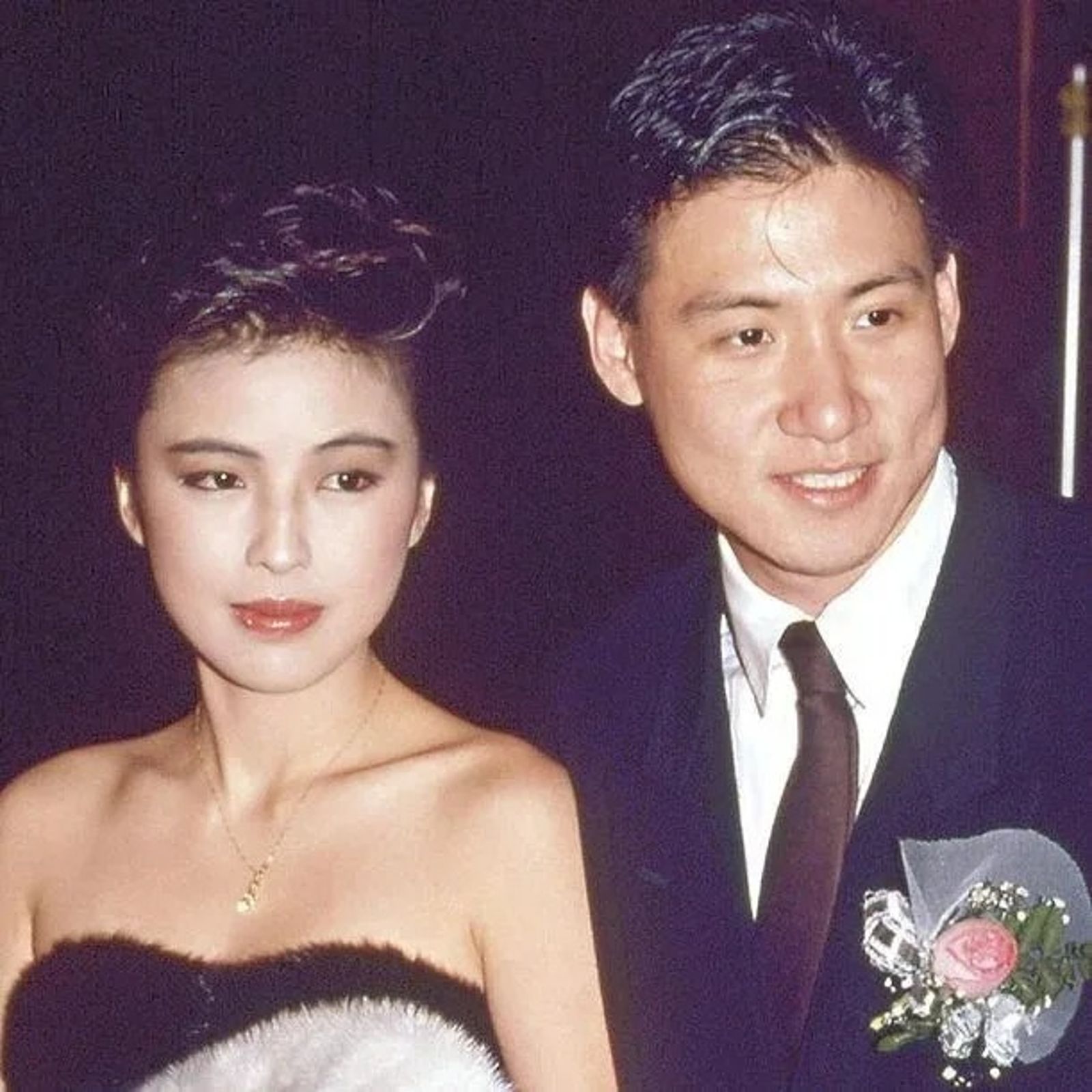 羅美薇一路陪伴張學友,復合結婚後淡出螢光幕前。(微博圖片)