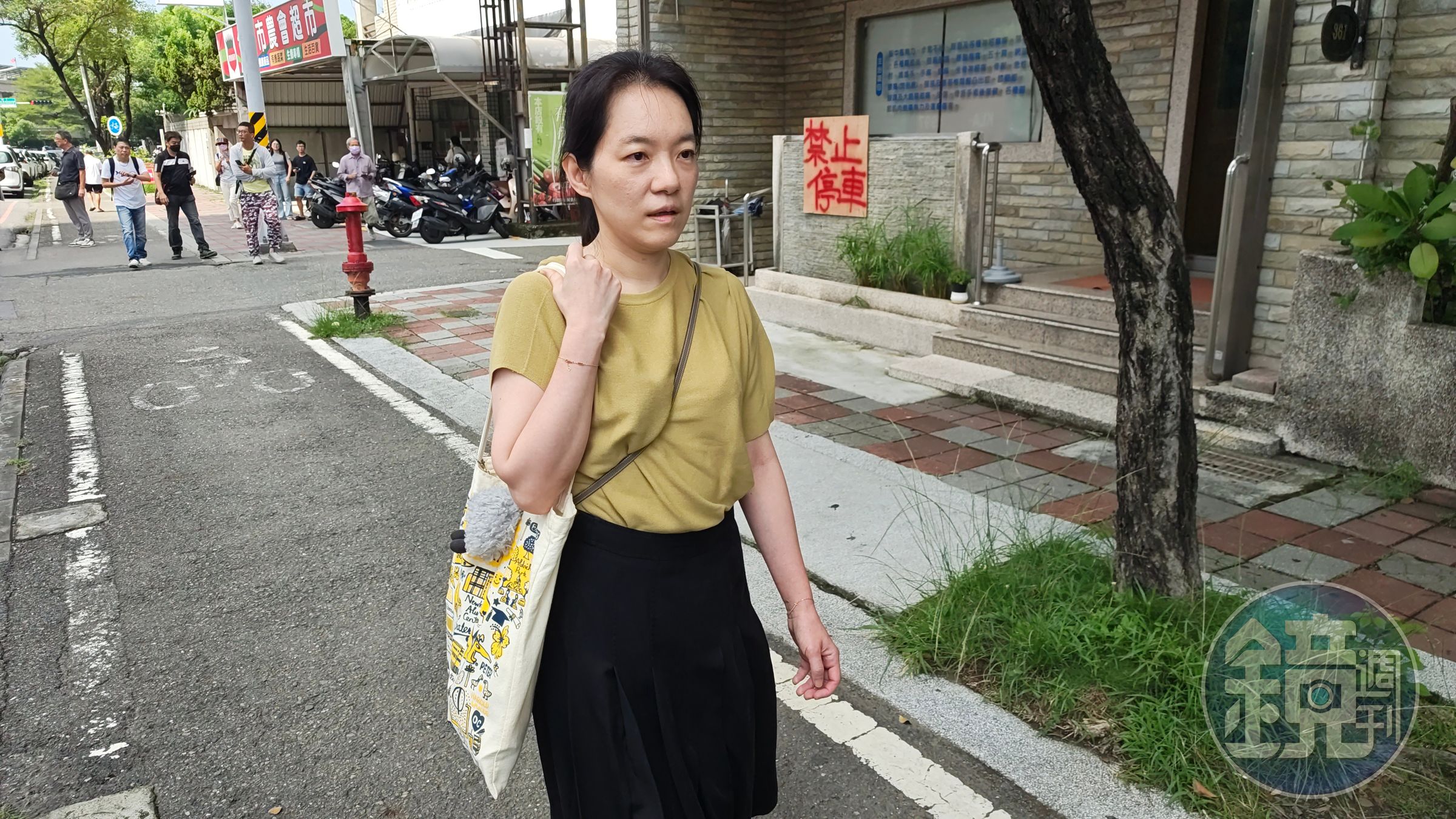 陳幸妤離婚消息曝光後,連日接受媒體訪問。
