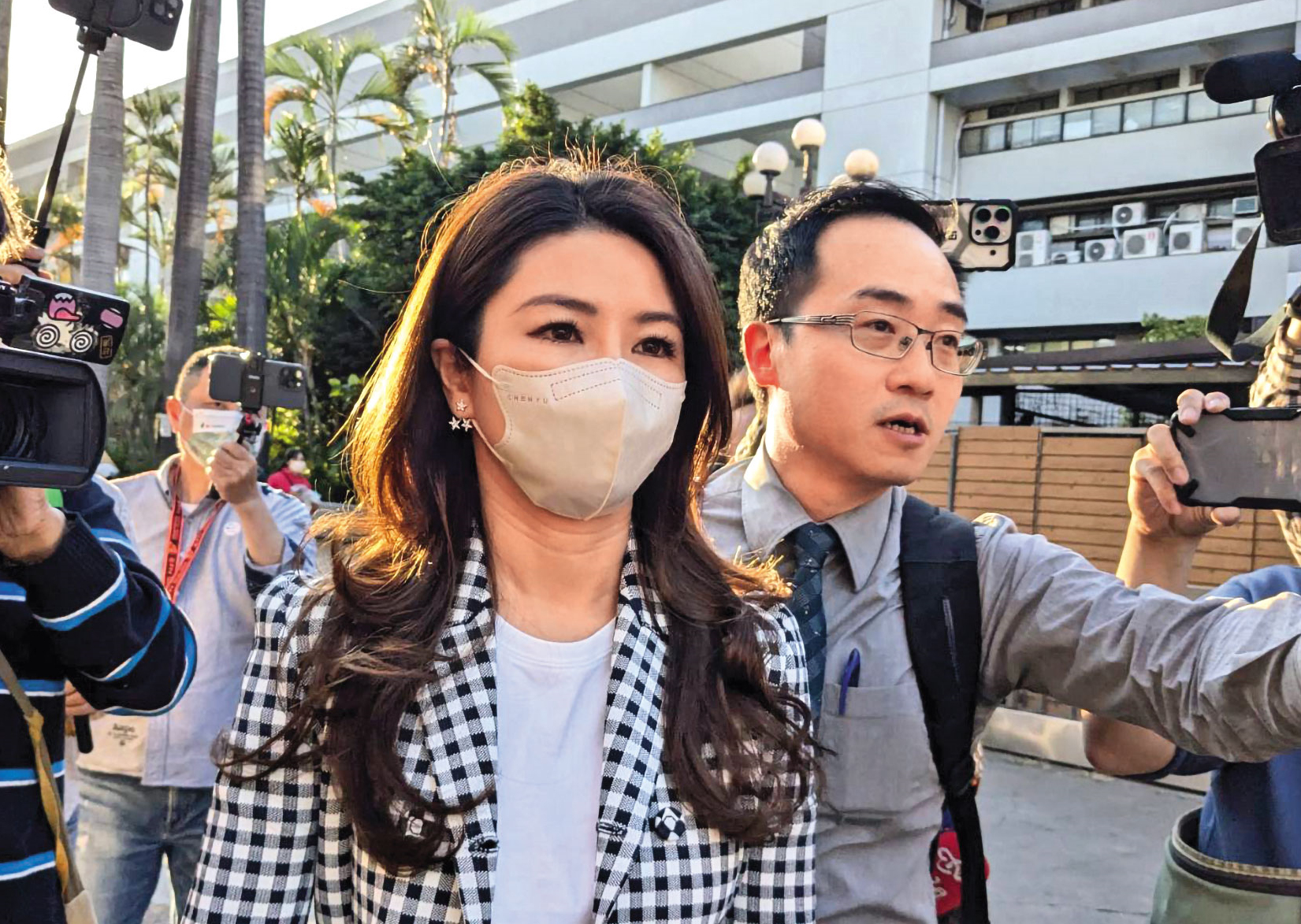 葳群前董座徐培菁表示，「龍」系列是全球電競市場很爆紅的「IP」，因此指示開發和《魔龍傳奇》很像的《魔龍再起》。（鄧玉瑩攝）