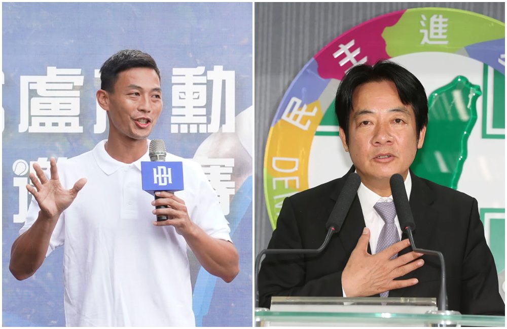 盧彥勳（左圖）婉謝選民進黨不分區立委，賴清德（右圖）對此回應。（翻攝盧彥勳臉書／本刊資料照）