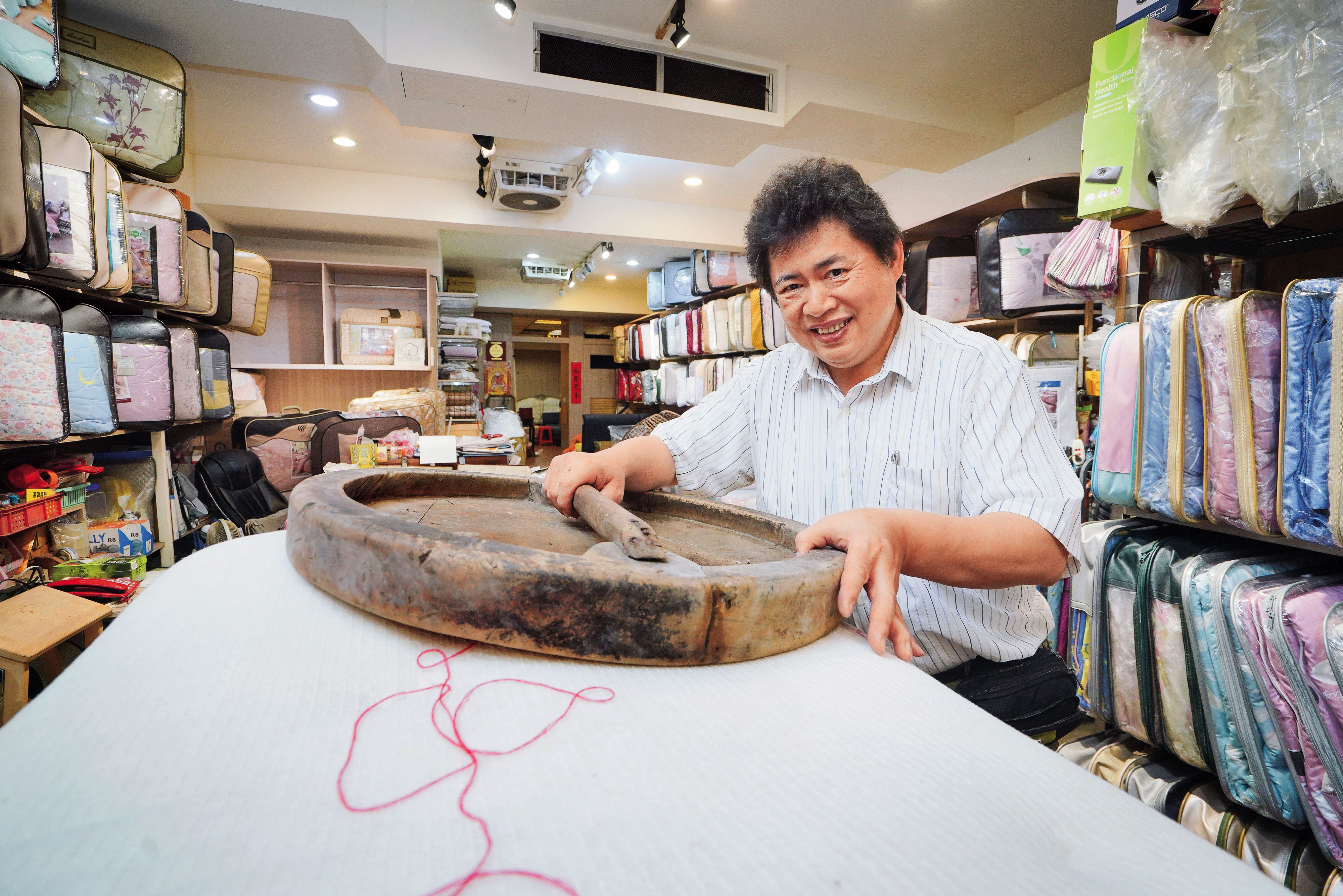 台灣老店／「被」戰百年　瑞成百年棉被行