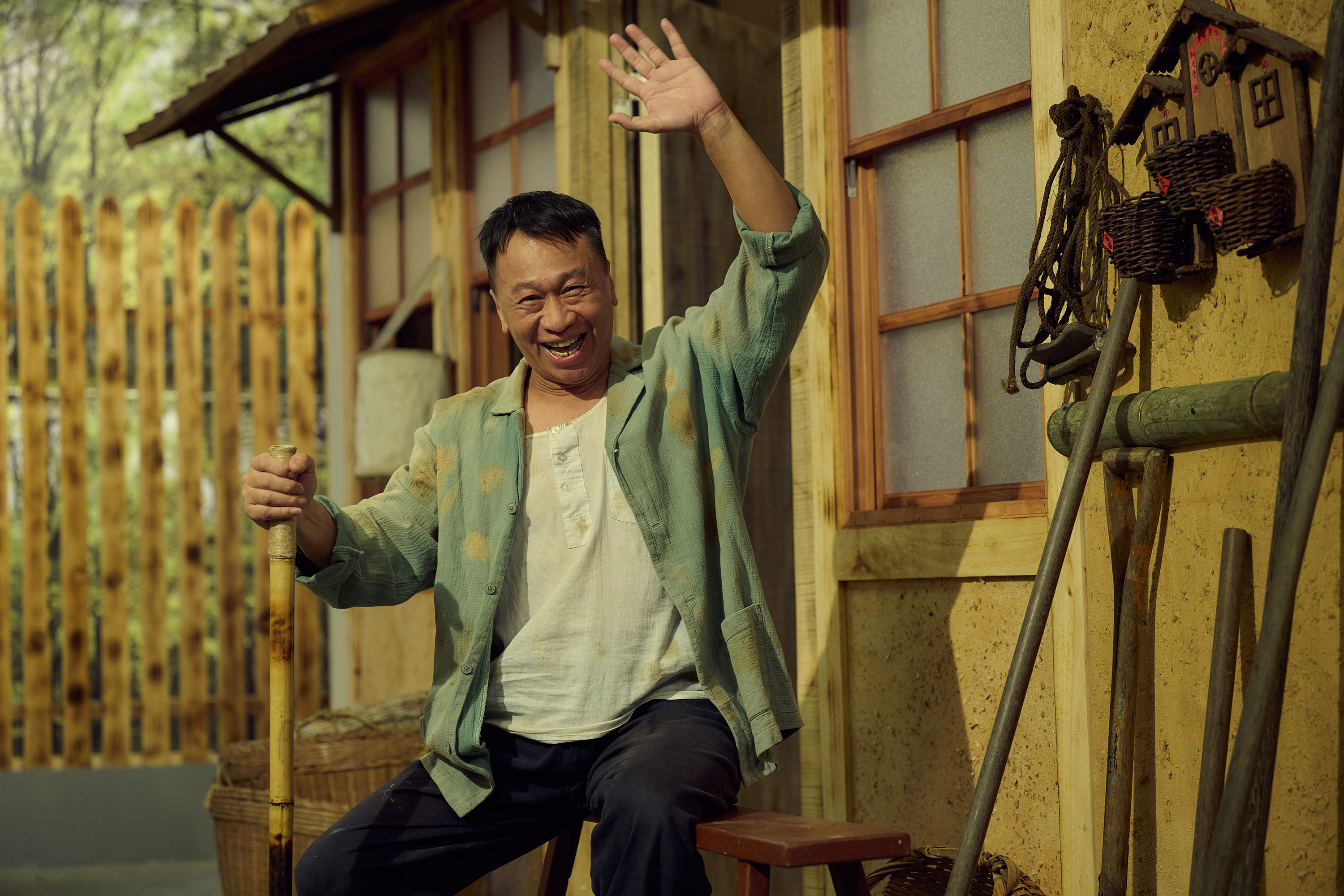 《寶島西米樂》邀請實力派演員游安順詮釋堅毅樂觀的父親。（台視提供）