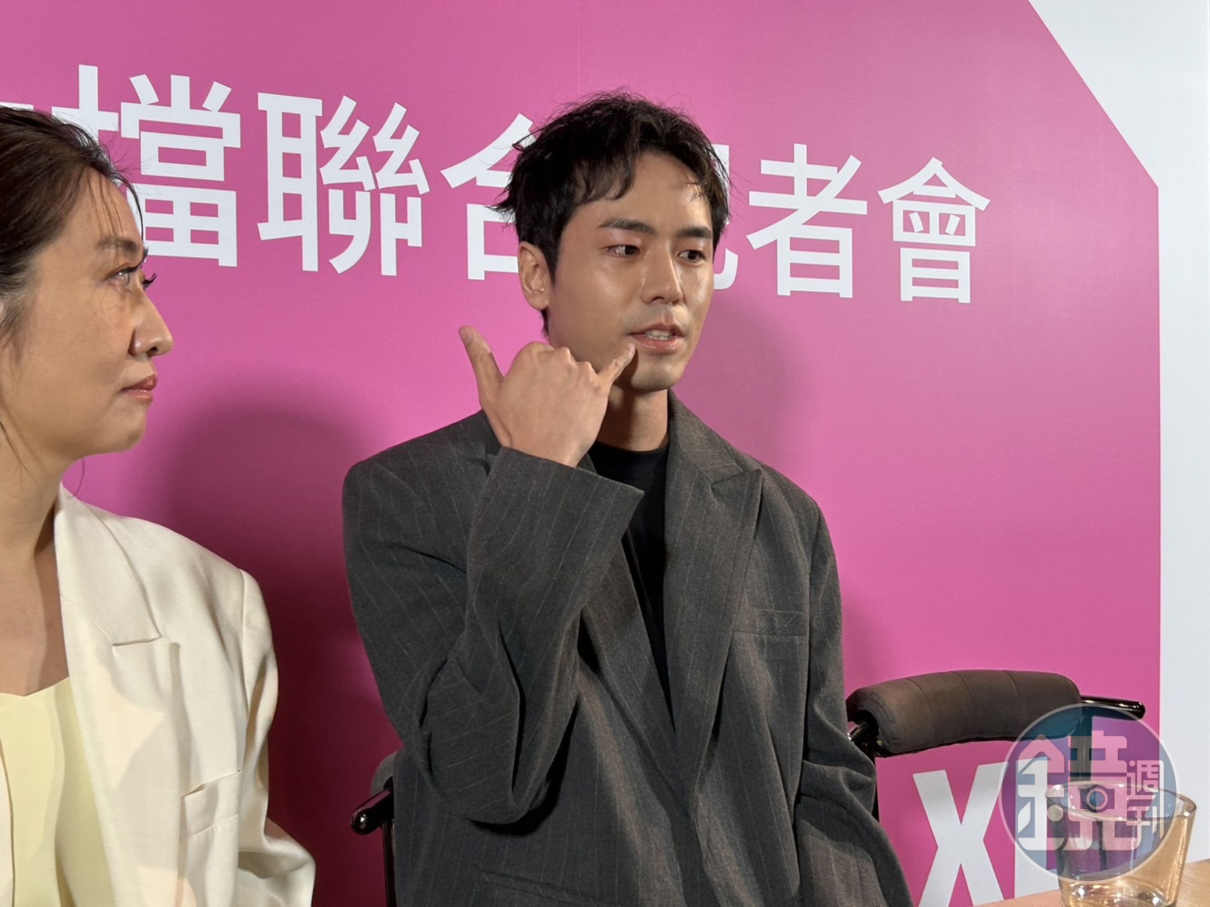 張瑞夫回憶阿嬤過世忍不住落淚。