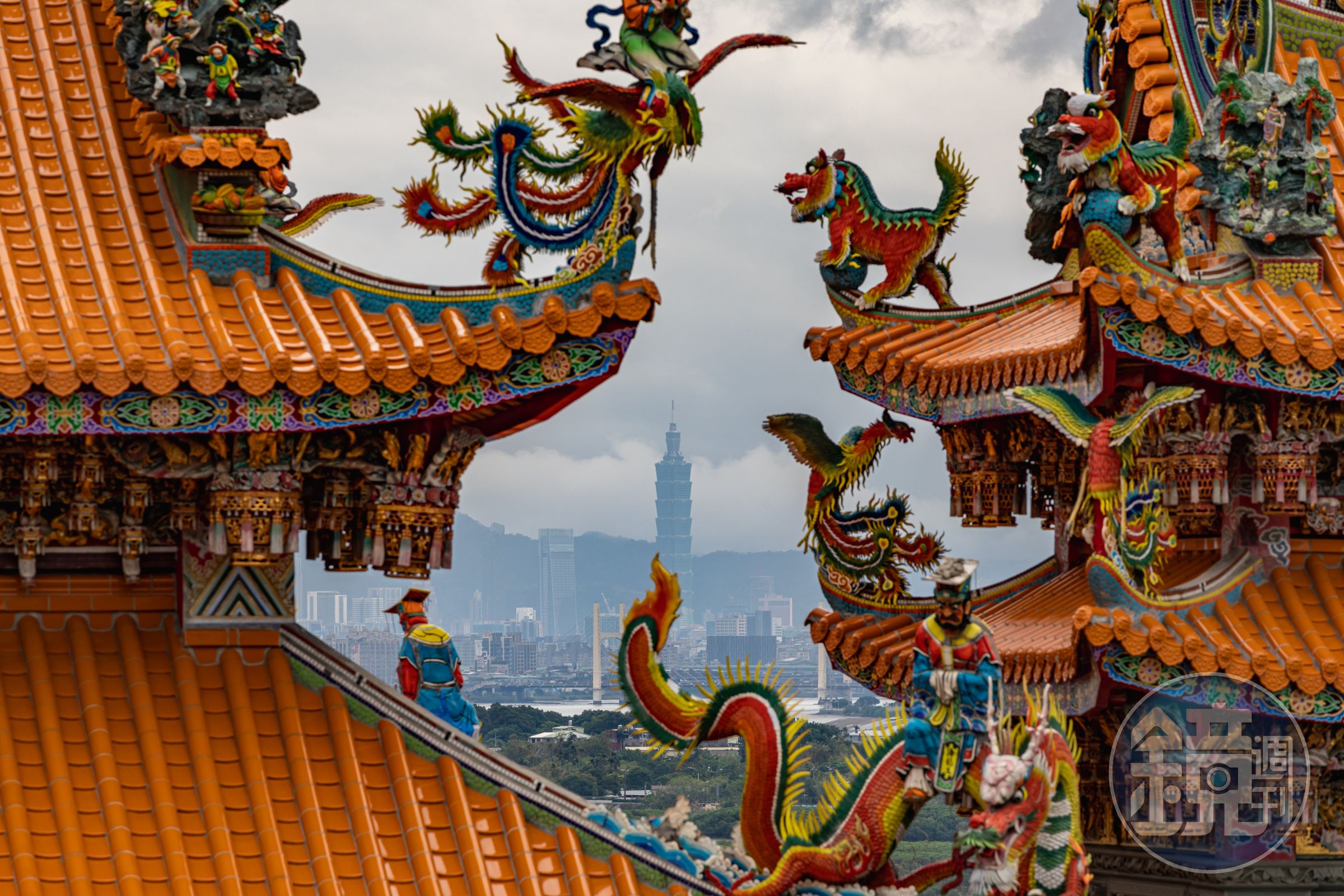 攝影師發現的祕密角度，可以拍到台北101。