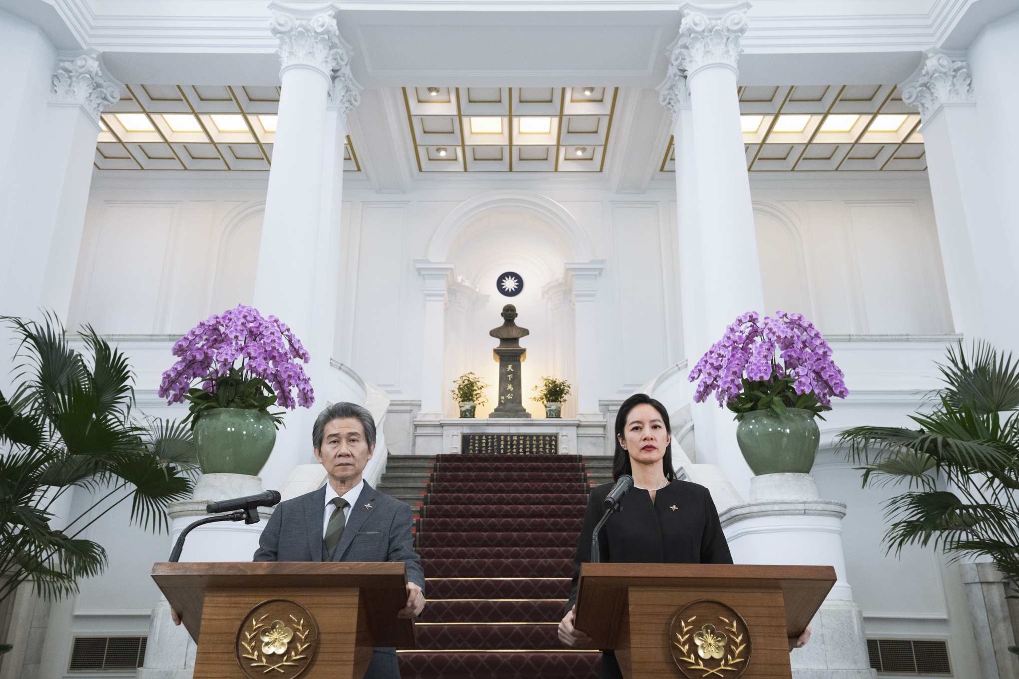 Janet對於進入總統府取景拍攝很有感。（牽猴子提供）