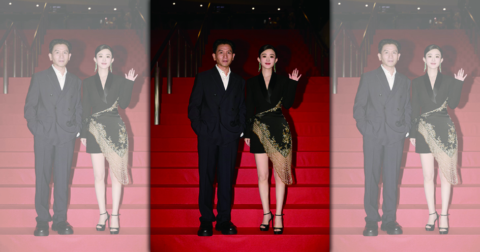 趙麗穎爆與導演趙德胤熱戀中。（翻攝微博）