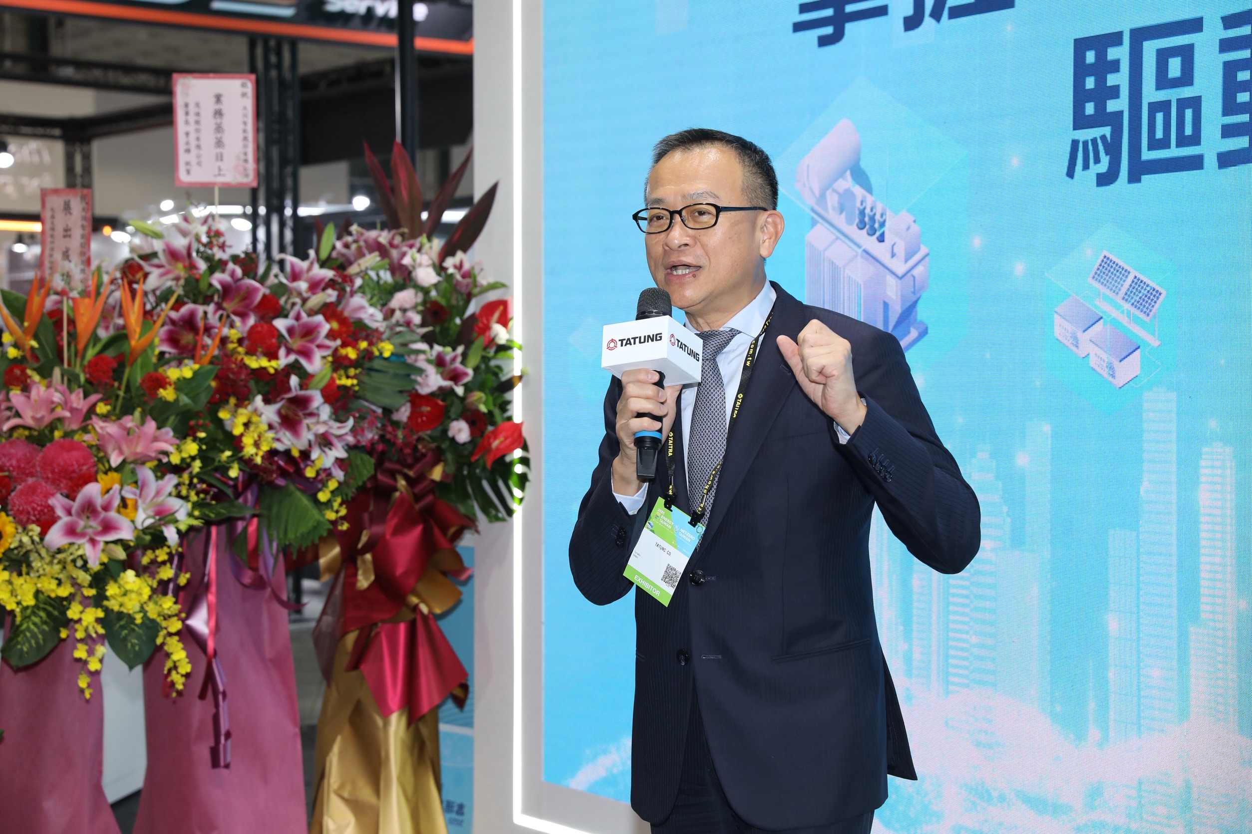 大同總經理沈柏延。