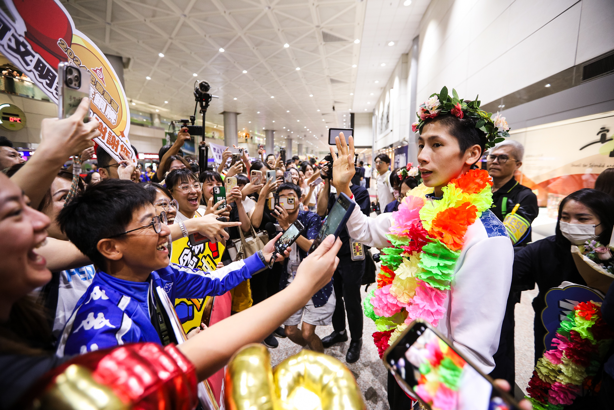 林郁婷在巴黎奧運奪金一舉爆紅，返台受到國人熱烈歡迎。（本刊資料照）