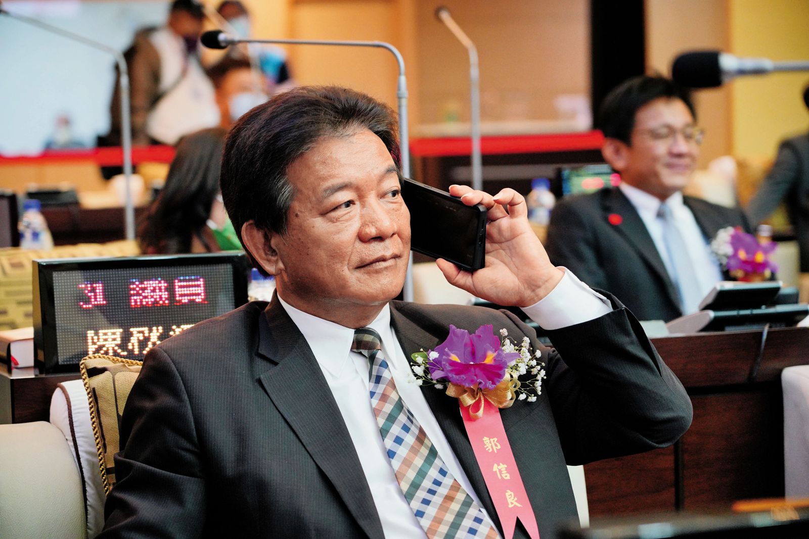 郭信良涉及貪汙案屢以借貸為由，打掉檢方起訴收賄罪證獲判無罪定讞，此次光電弊案能否同樣奏效，有待檢調查明